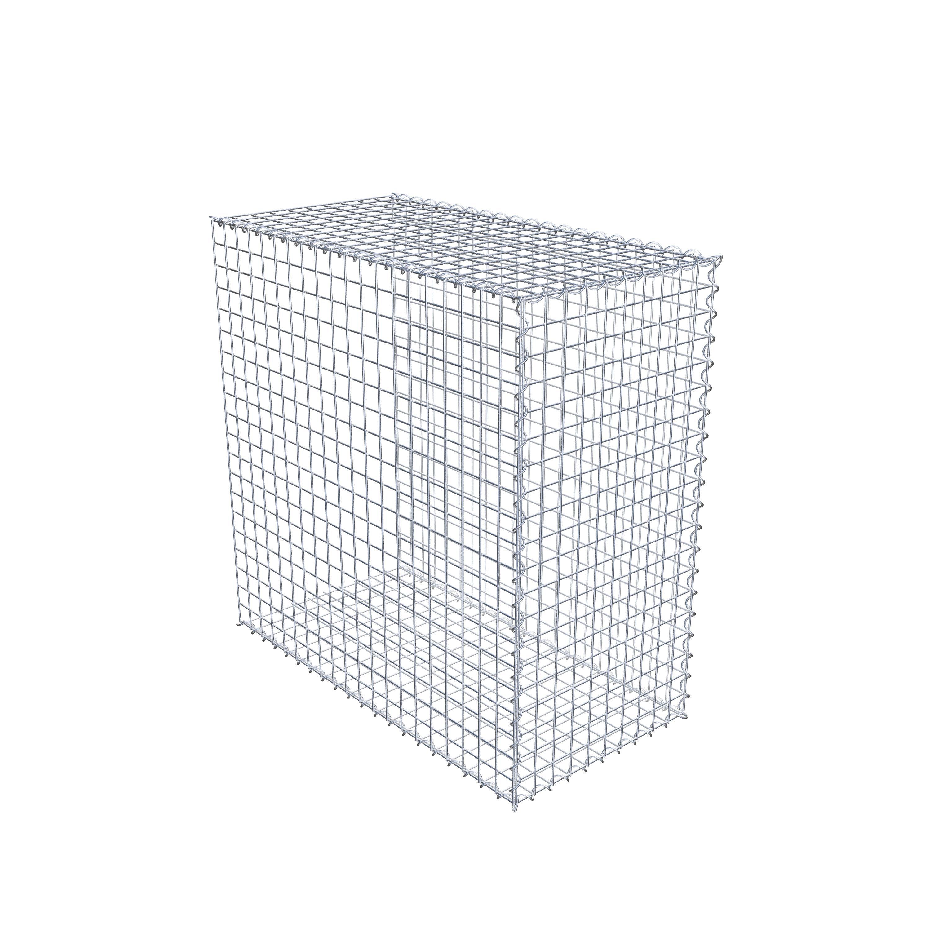 Anbaugabione Typ 2 100 cm x 100 cm x 50 cm (L x H x T), Maschenweite 5 cm x 5 cm, Spirale