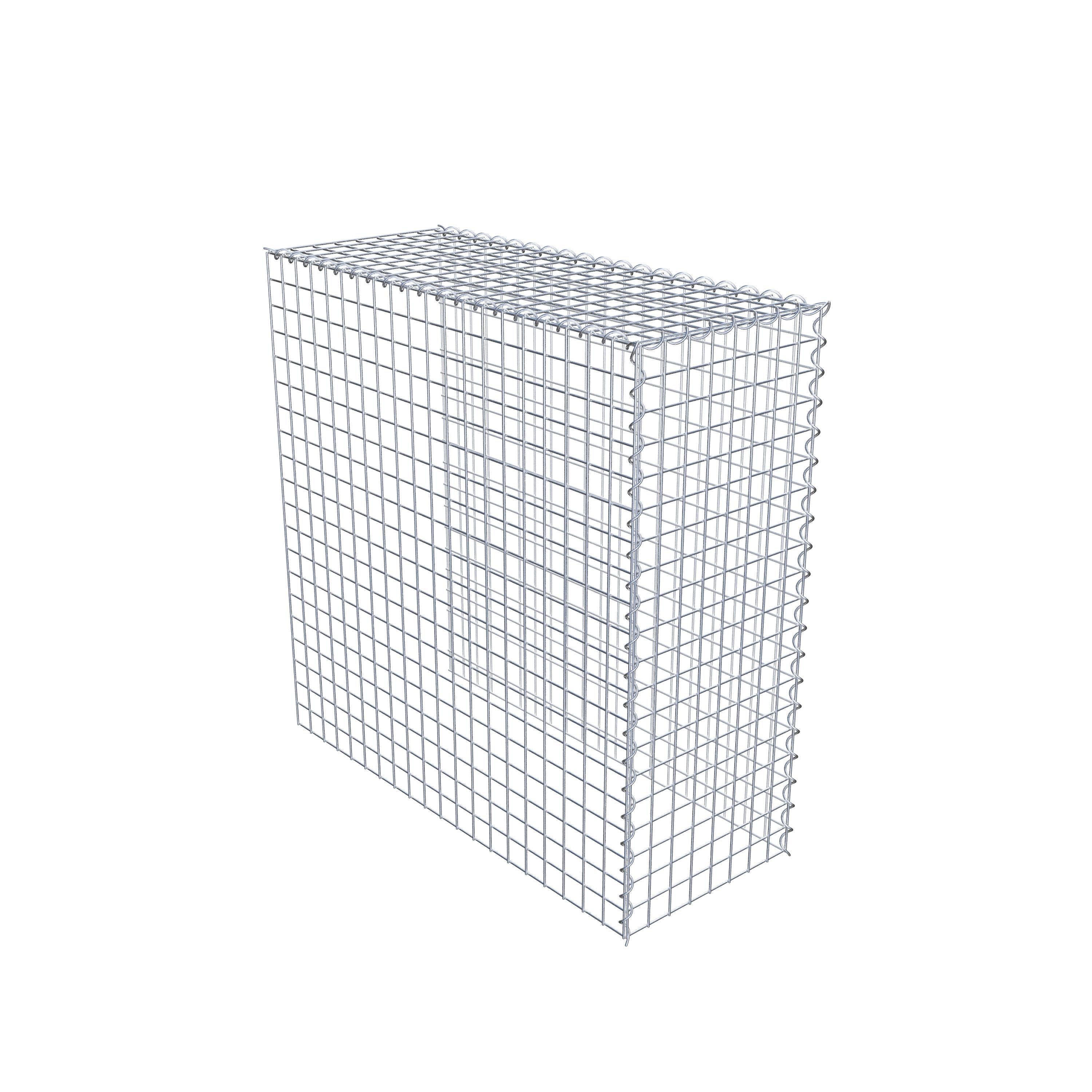 Anbaugabione Typ 4 100 cm x 100 cm x 40 cm (L x H x T), Maschenweite 5 cm x 5 cm, Spirale