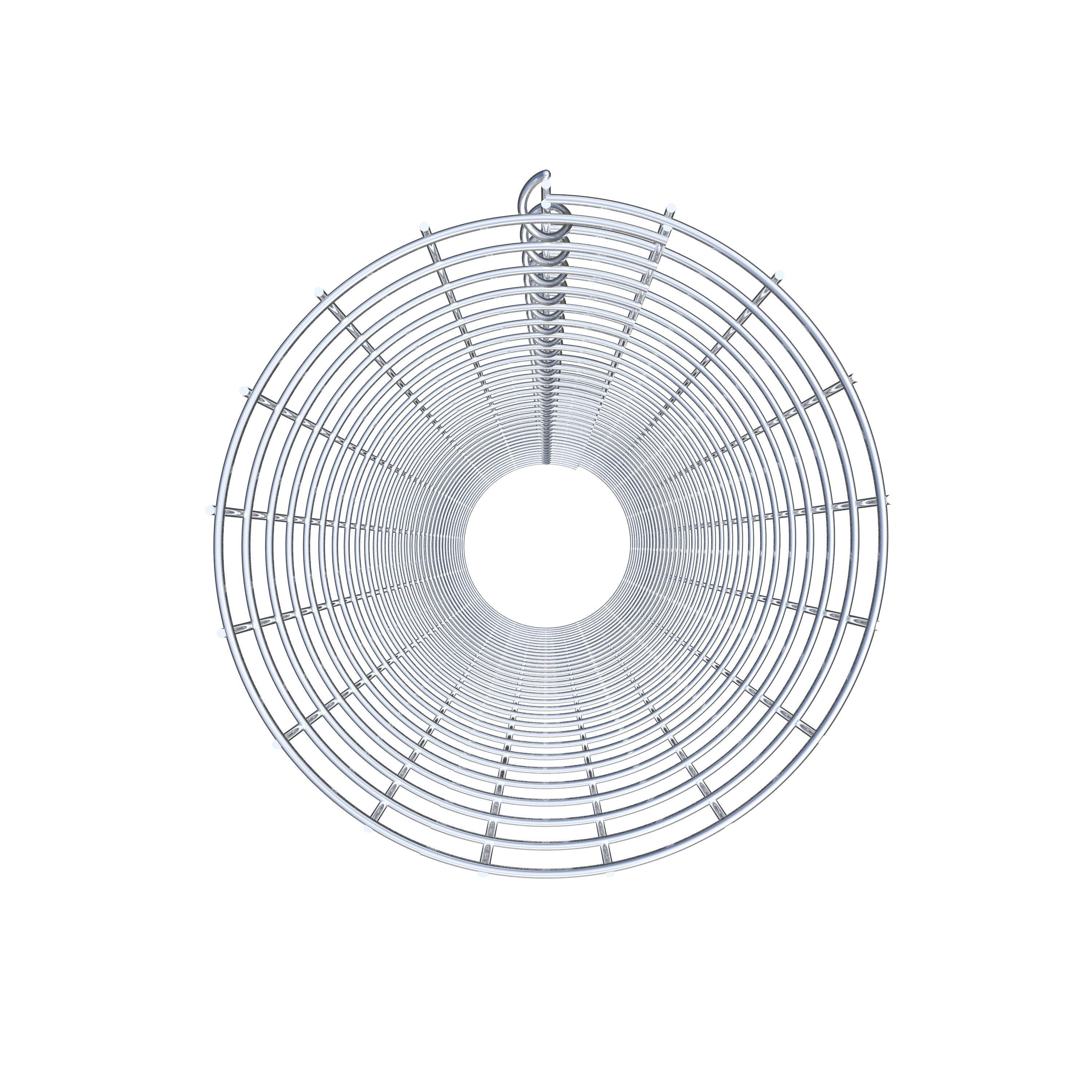 Gabionensäule rund 27 cm Durchmesser, 160 cm Höhe, Maschenweite 5 cm x 5 cm