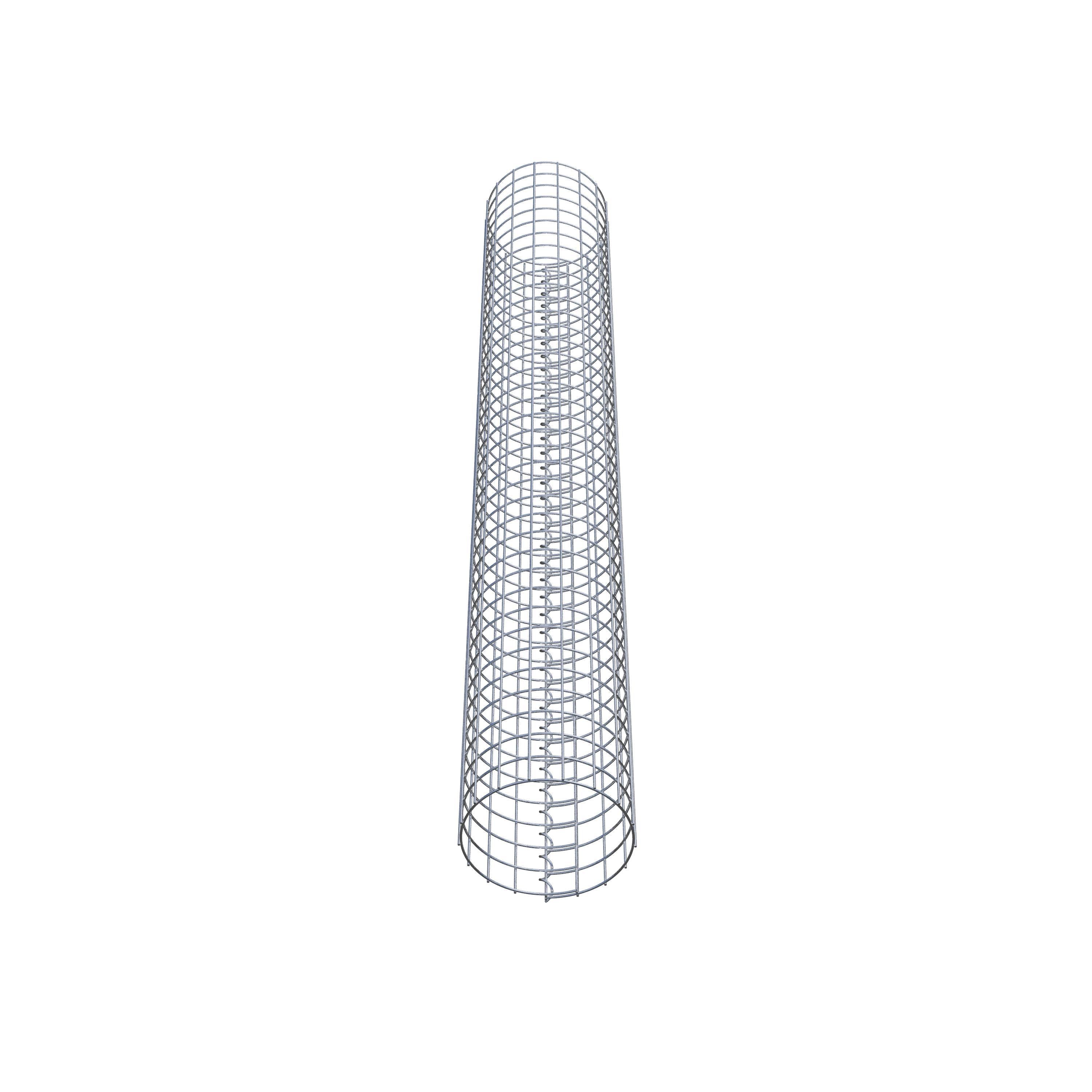 Gabionensäule Durchmesser 27 cm MW 5 x 5 cm rund