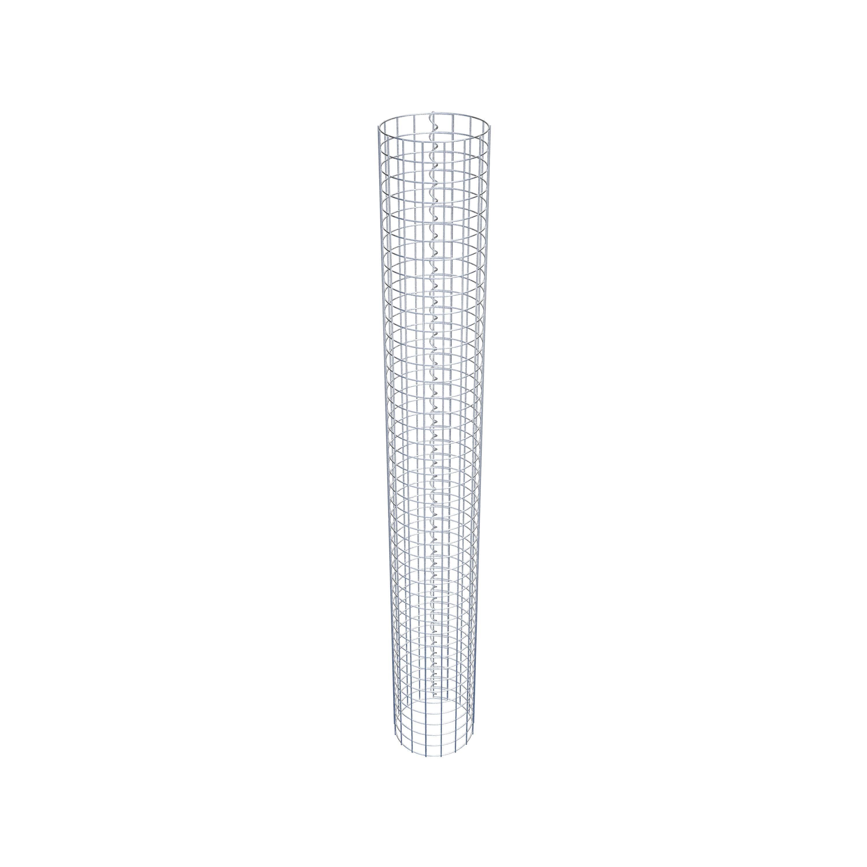 Gabionensäule Durchmesser 27 cm MW 5 x 5 cm rund