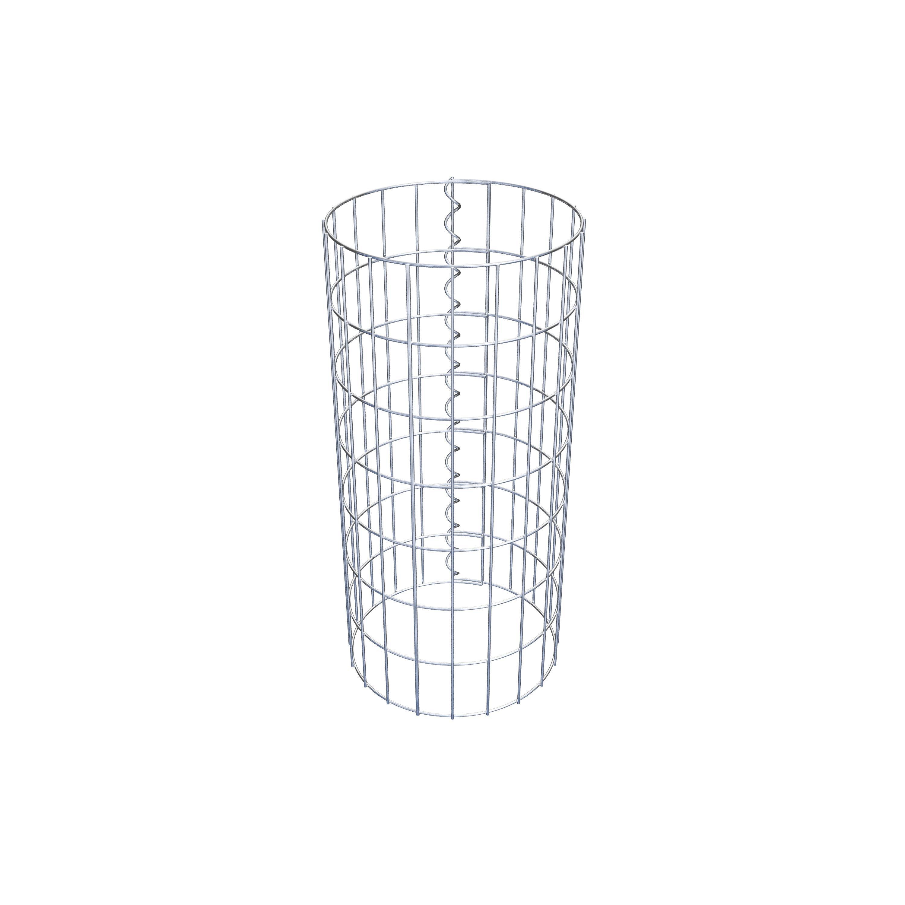 Gabionensäule Durchmesser 32 cm, MW 5 x 10 cm rund