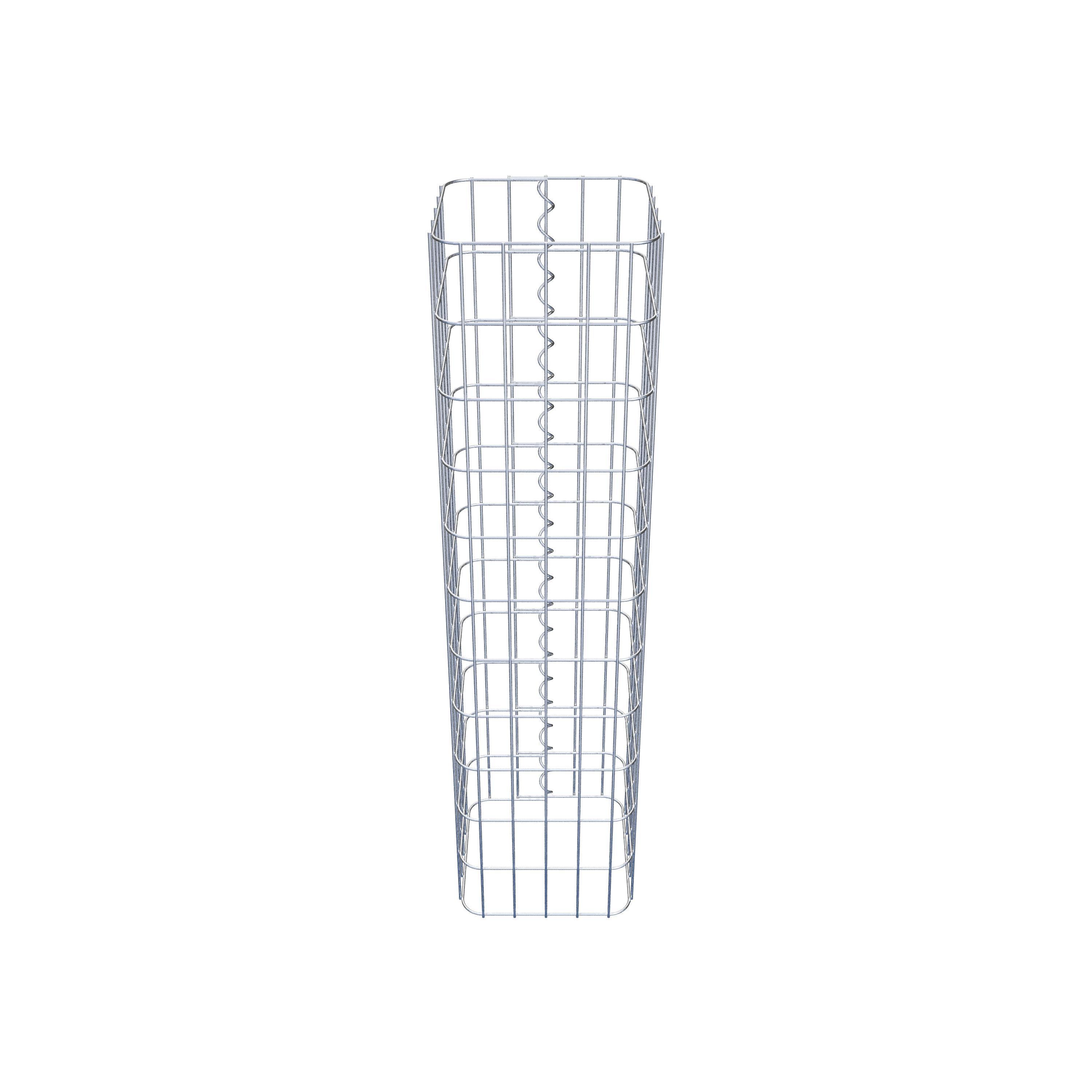 Gabionensäule 27 x 27 cm, MW 5 x 10 cm eckig