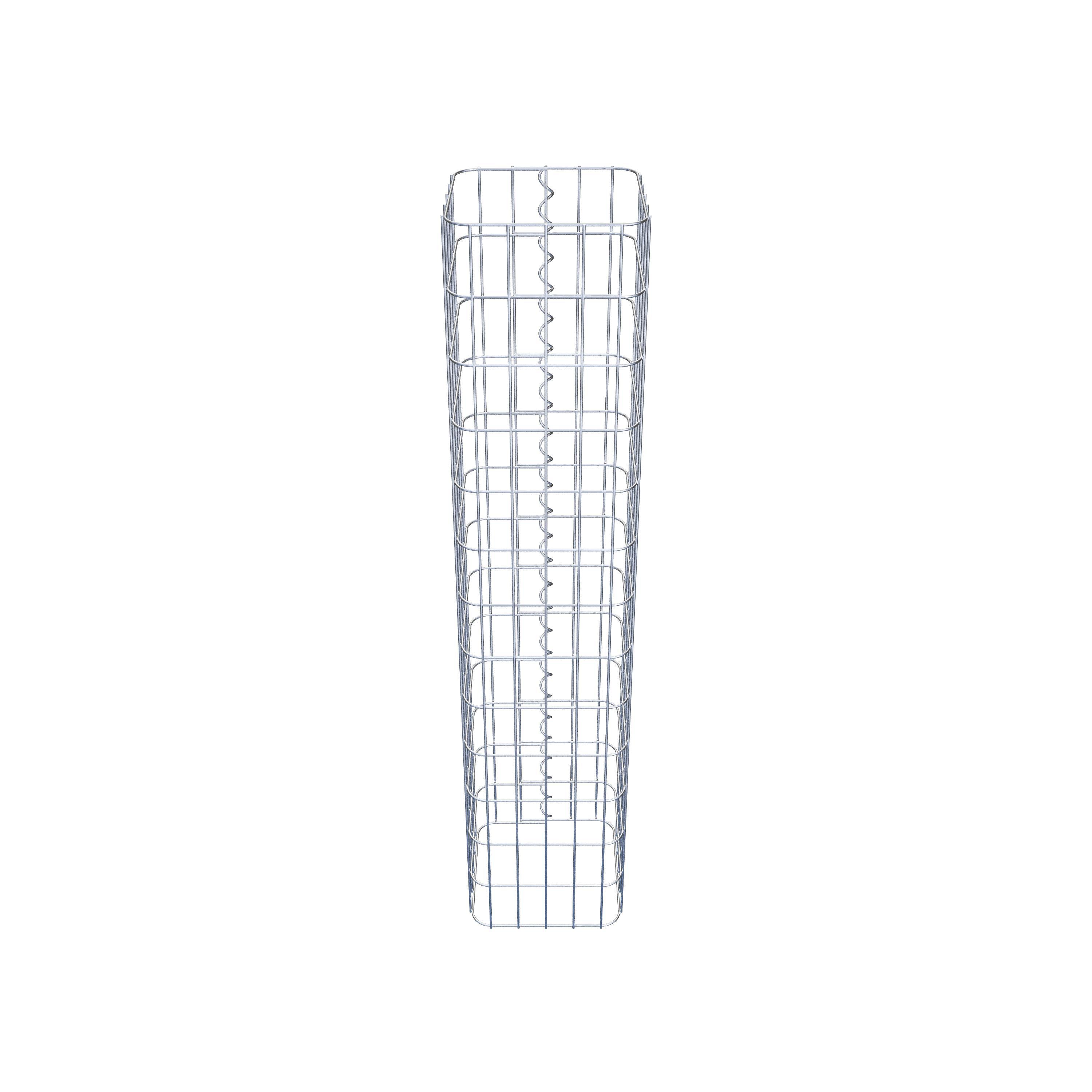 Gabionensäule 27 x 27 cm, MW 5 x 10 cm eckig