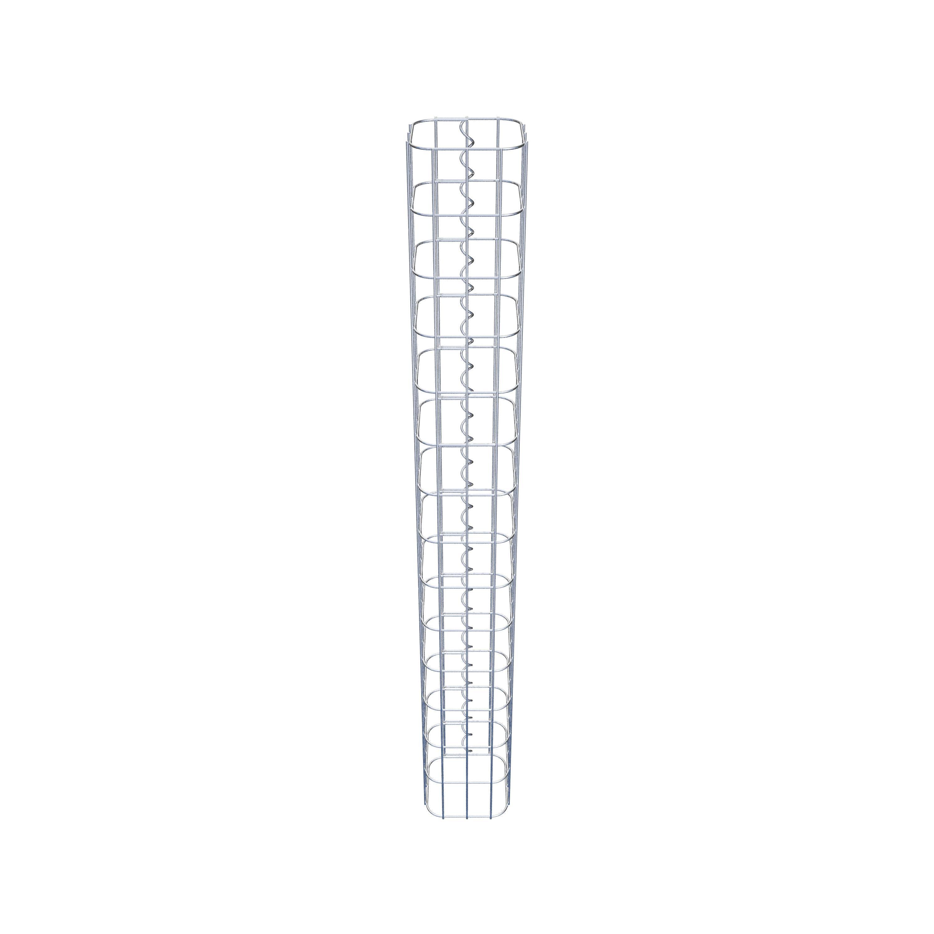 Gabionensäule 17 x 17 cm, MW 5 x 10 cm eckig