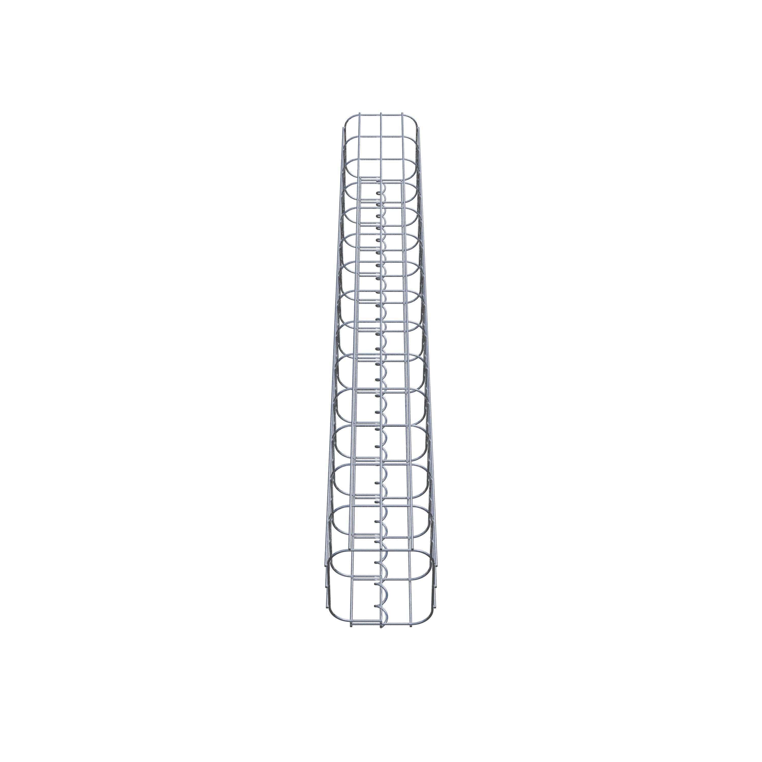 Gabionensäule 17 x 17 cm, MW 5 x 10 cm eckig
