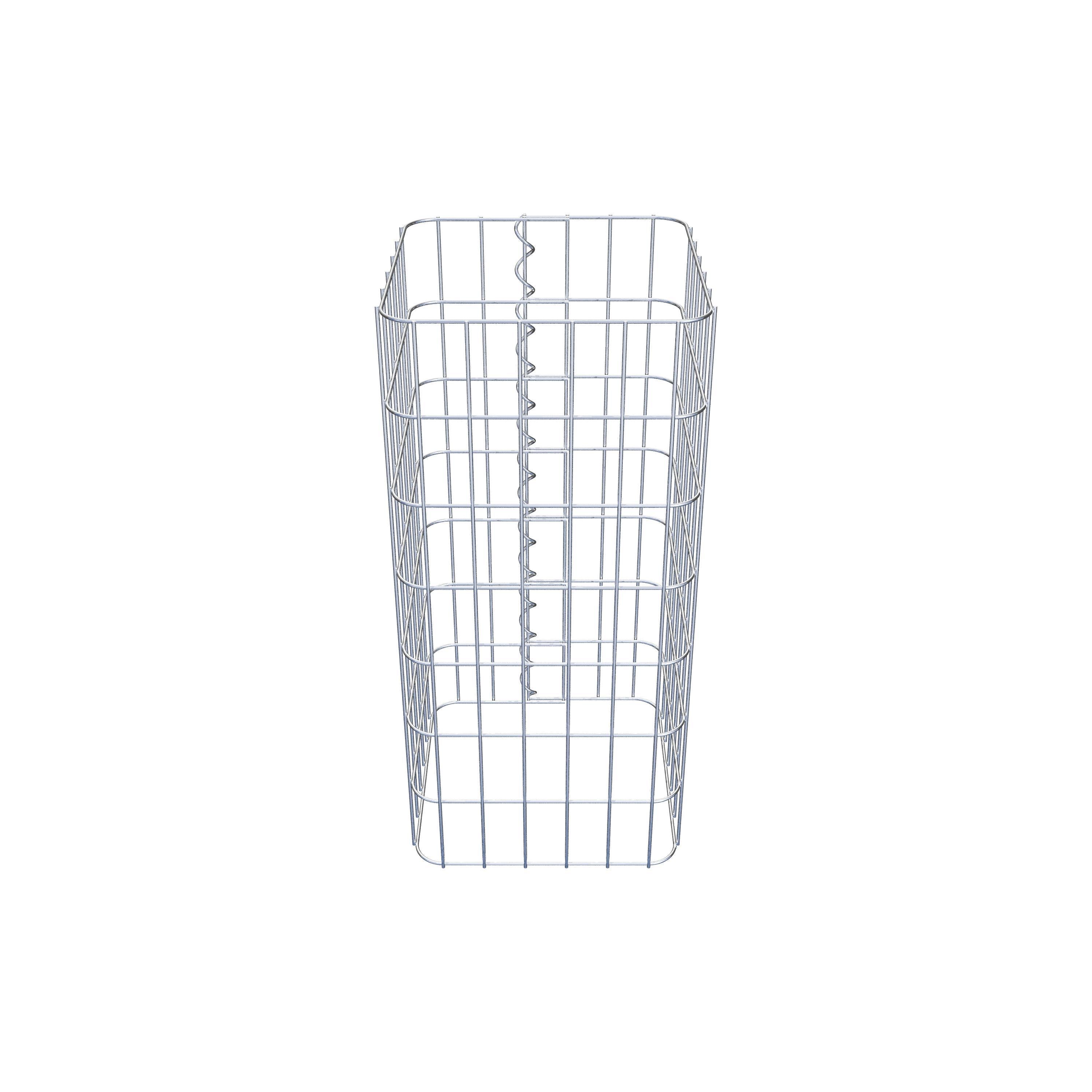 Gabionensäule 32 x 32 cm, MW 5 x 10 cm eckig