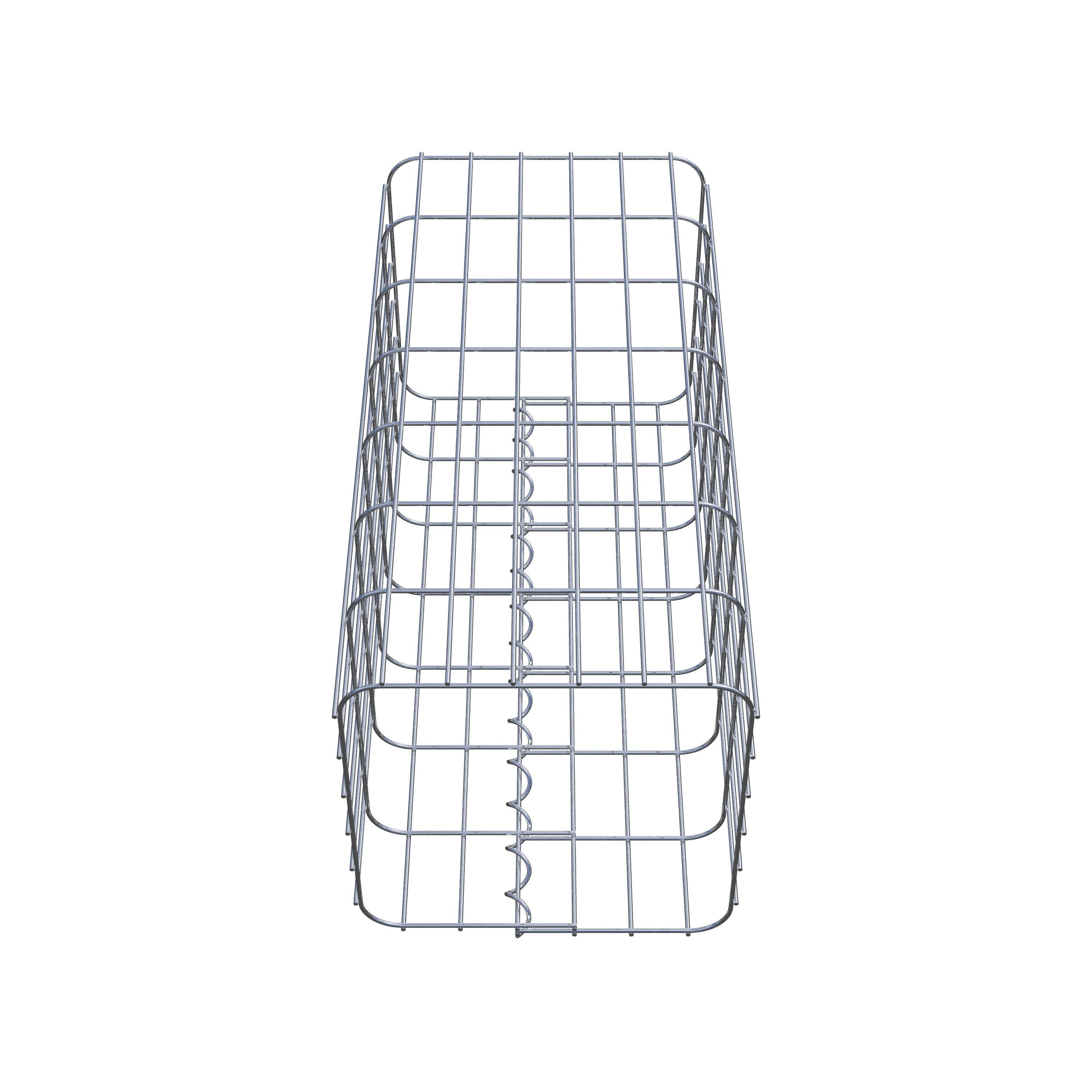 Gabionensäule 32 x 32 cm, MW 5 x 10 cm eckig