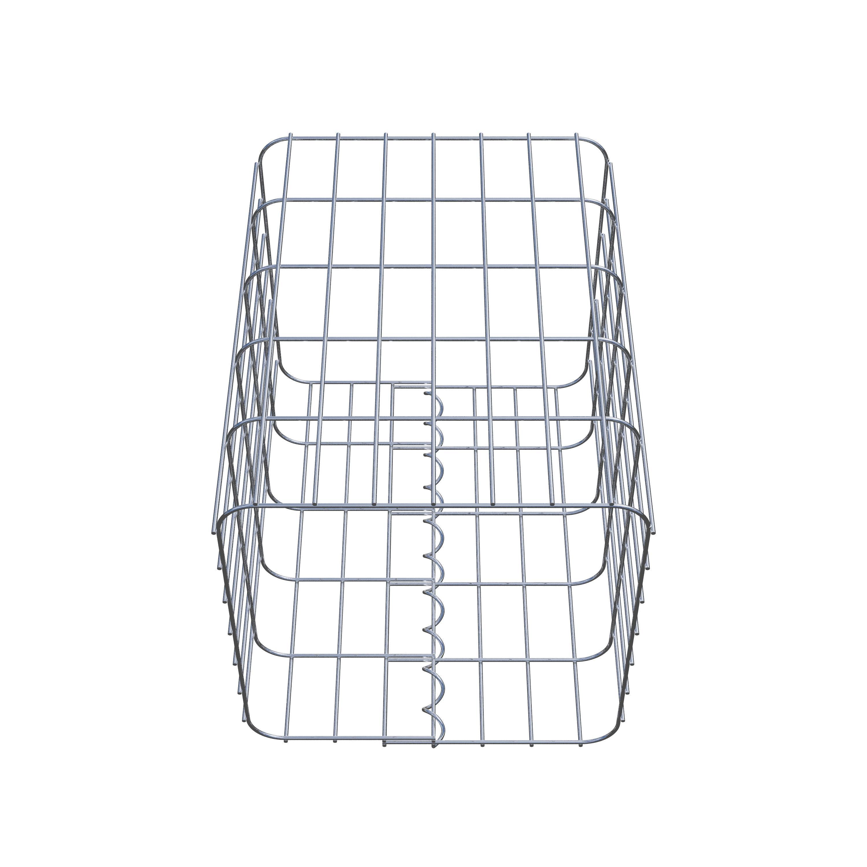 Gabionensäule 37 x 37 cm, MW 5 x 10 cm eckig