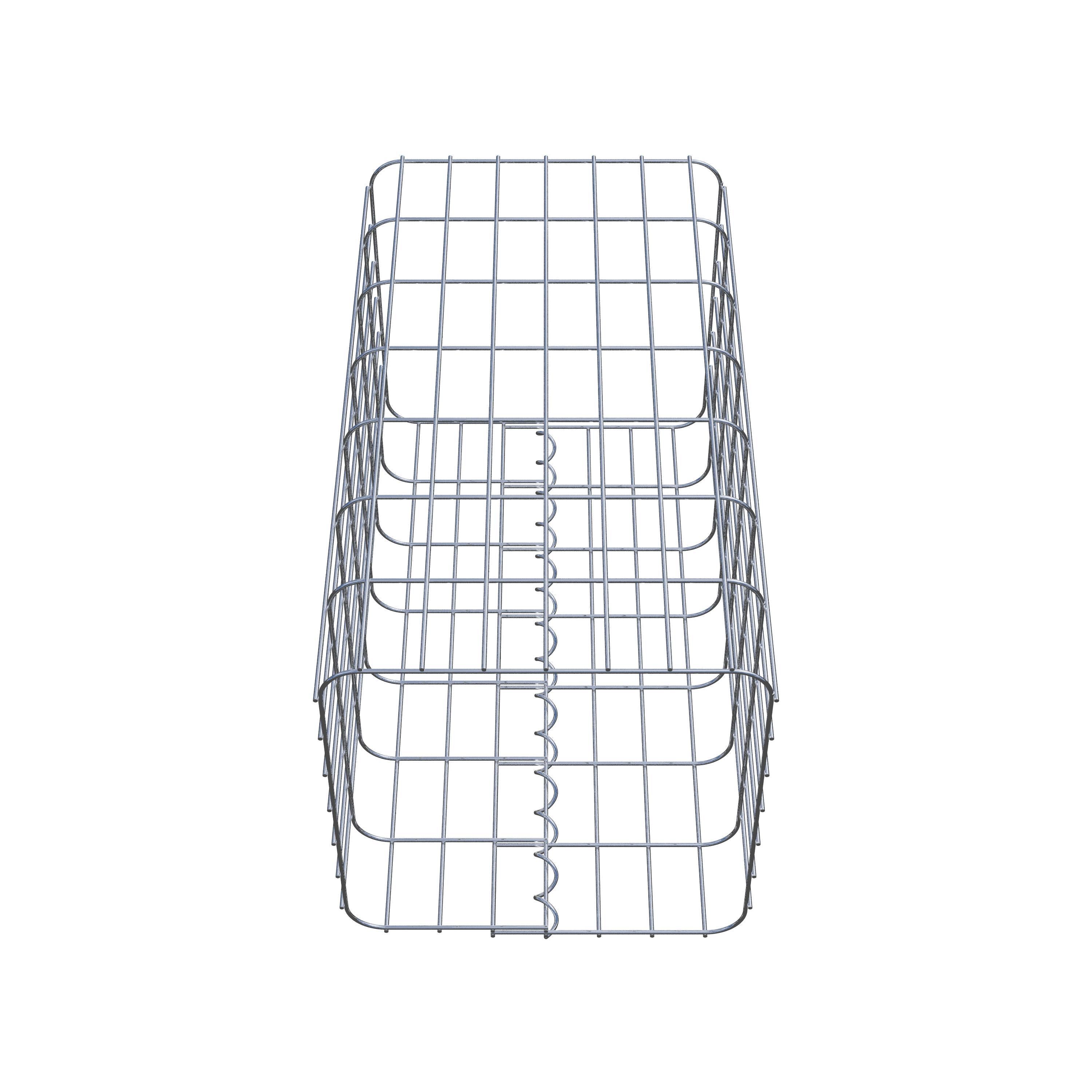 Gabionensäule 37 x 37 cm, MW 5 x 10 cm eckig
