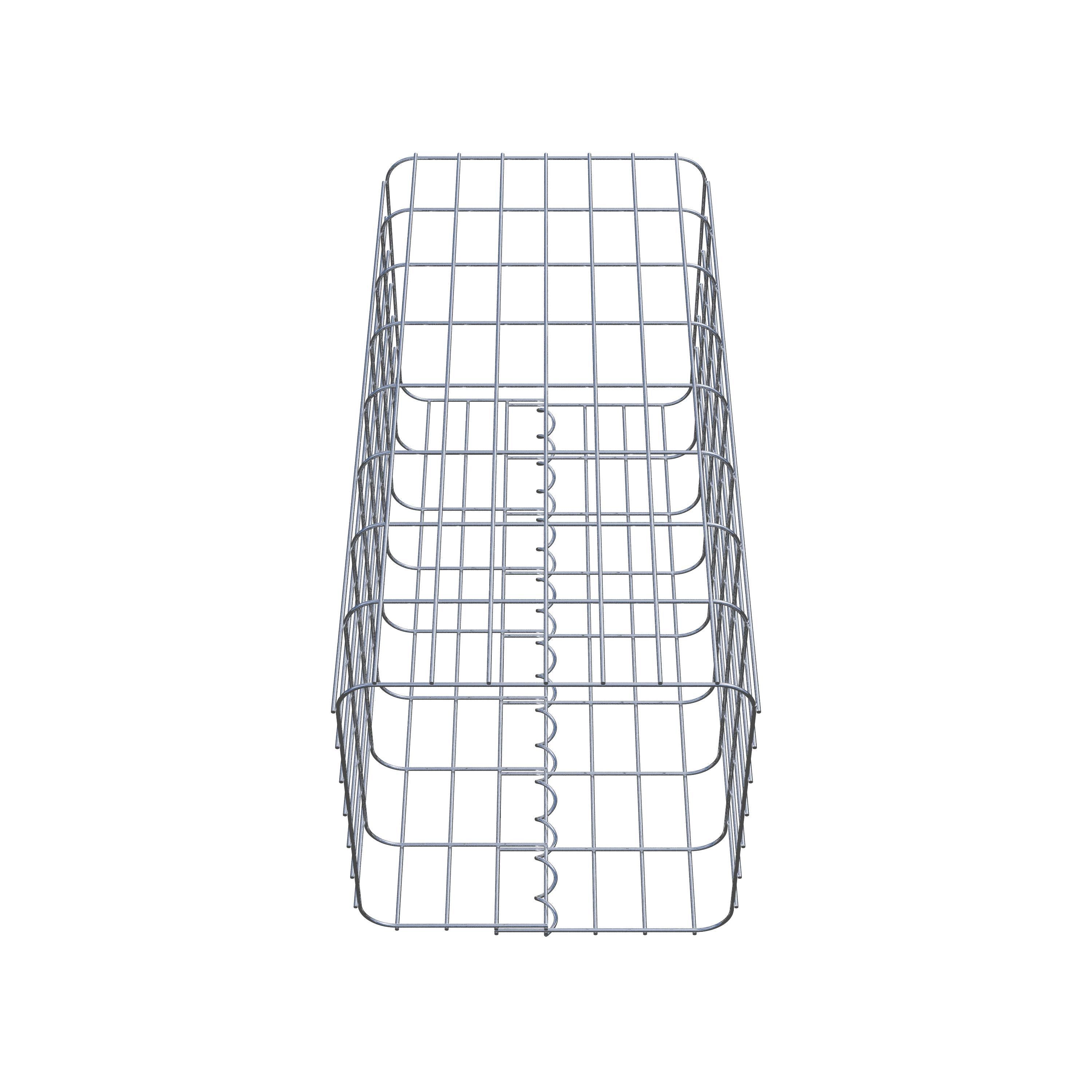 Gabionensäule 37 x 37 cm, MW 5 x 10 cm eckig