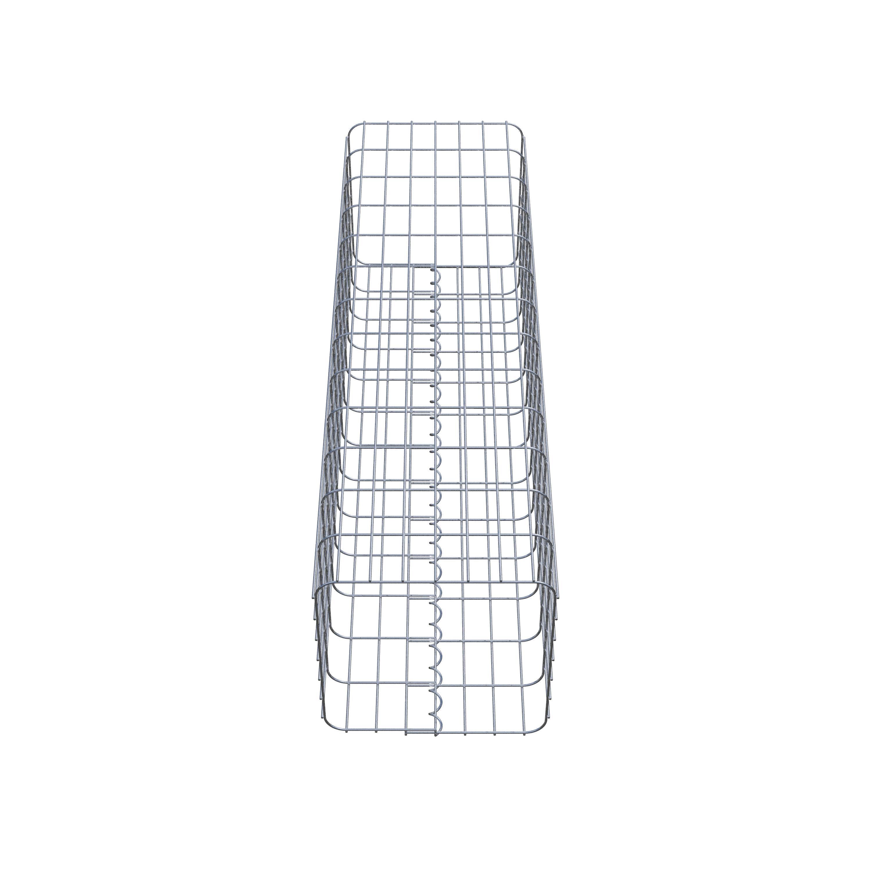 Gabionensäule 37 x 37 cm, MW 5 x 10 cm eckig