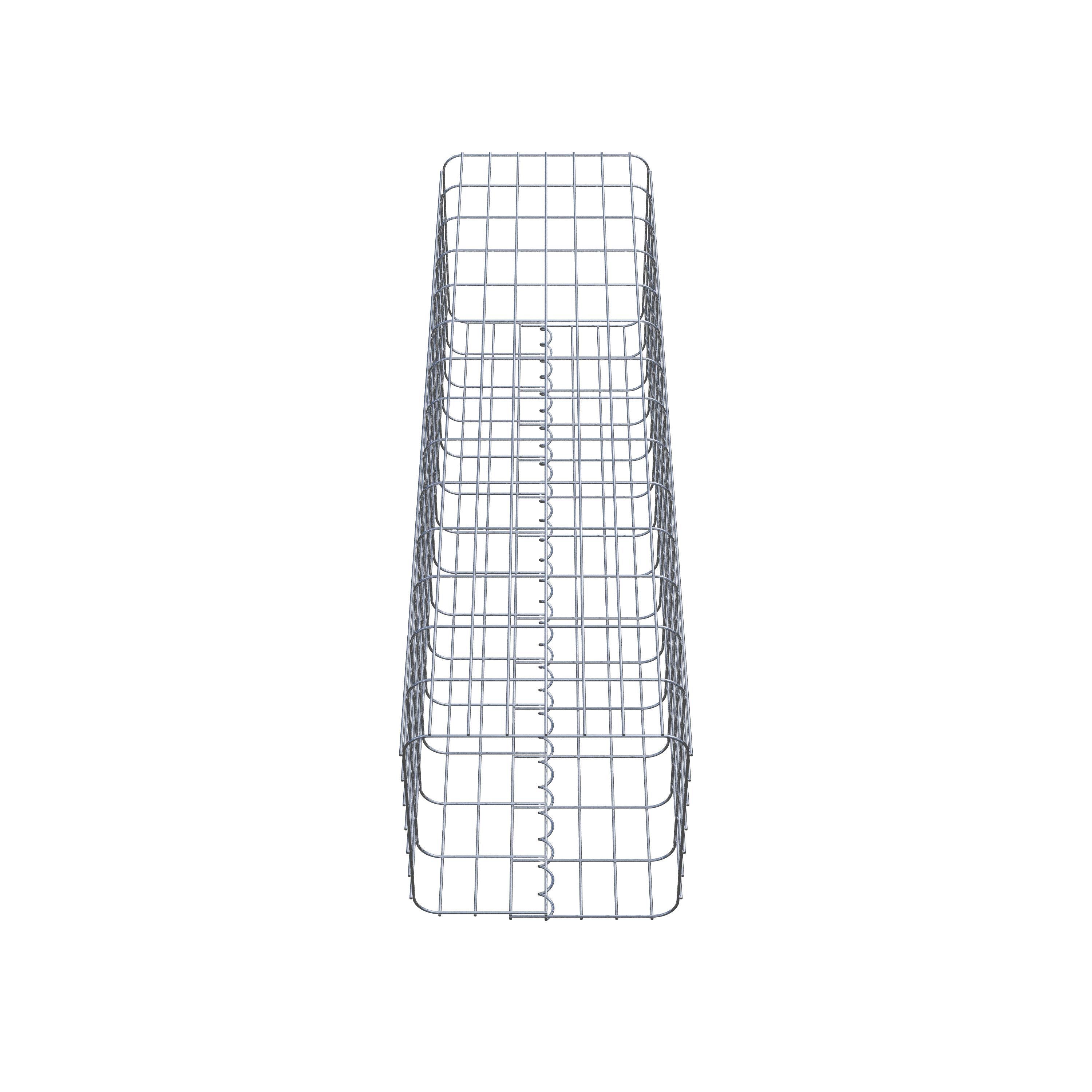 Gabionensäule 37 x 37 cm, MW 5 x 10 cm eckig
