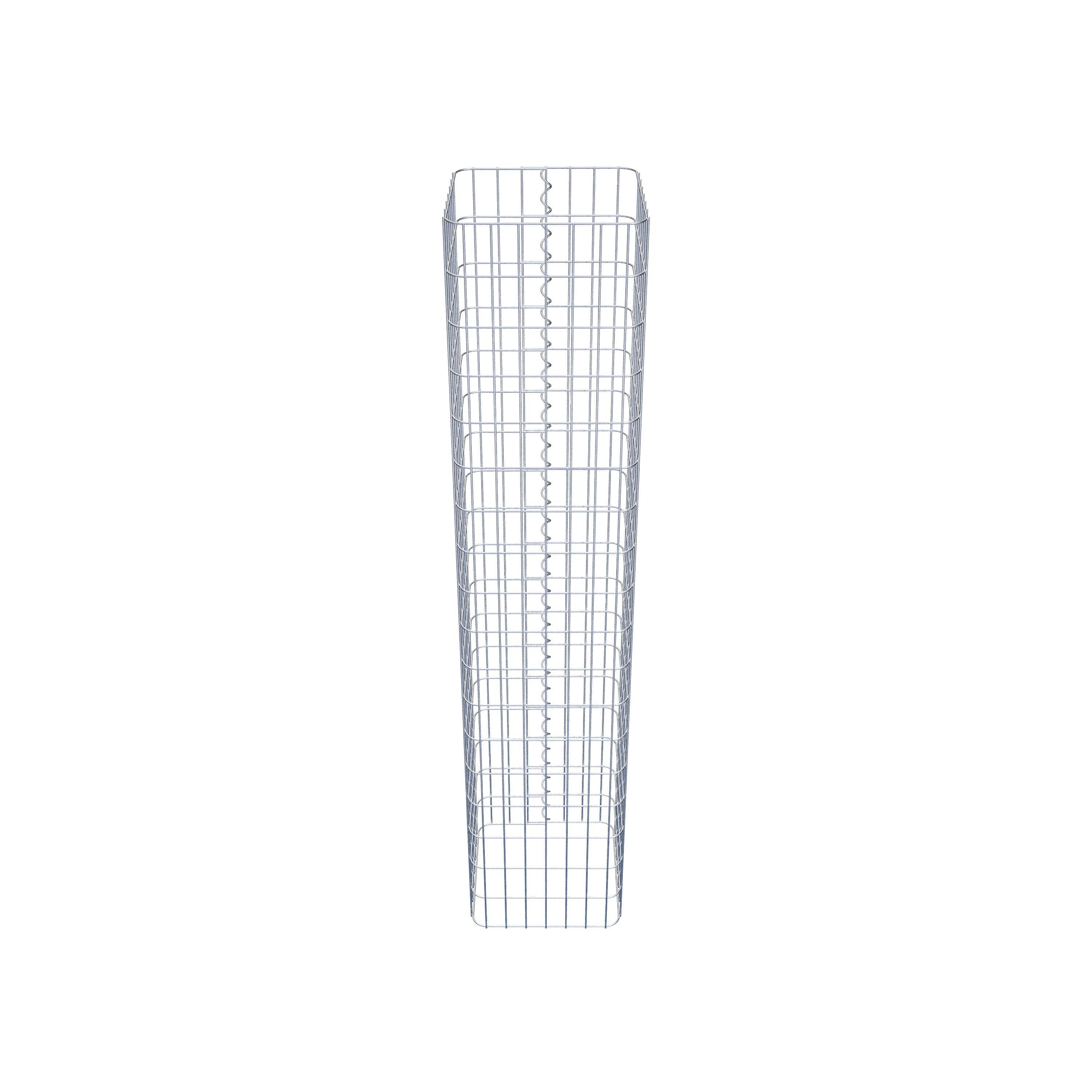 Gabionensäule 37 x 37 cm, MW 5 x 10 cm eckig
