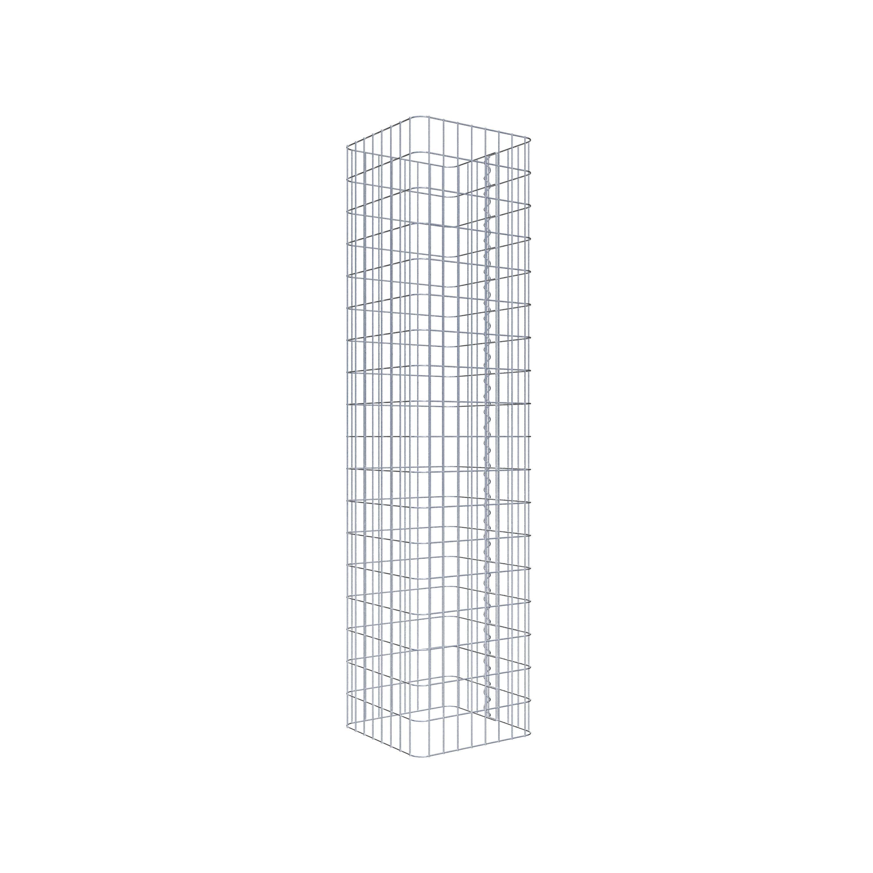 Gabionensäule 42 x 42 cm, MW 5 x 10 cm eckig