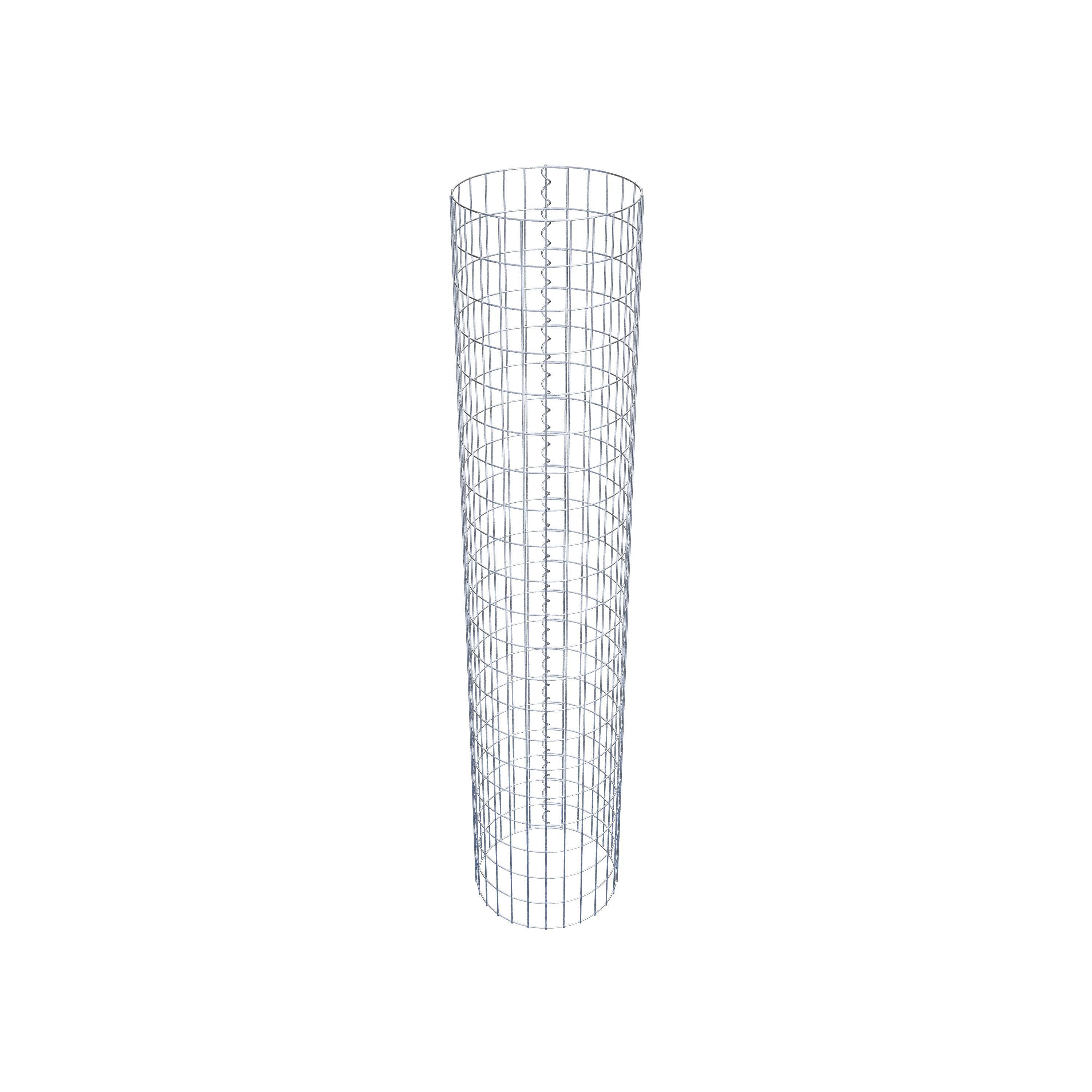 Gabionensäule Durchmesser 42 cm, MW 5 x 10 cm rund