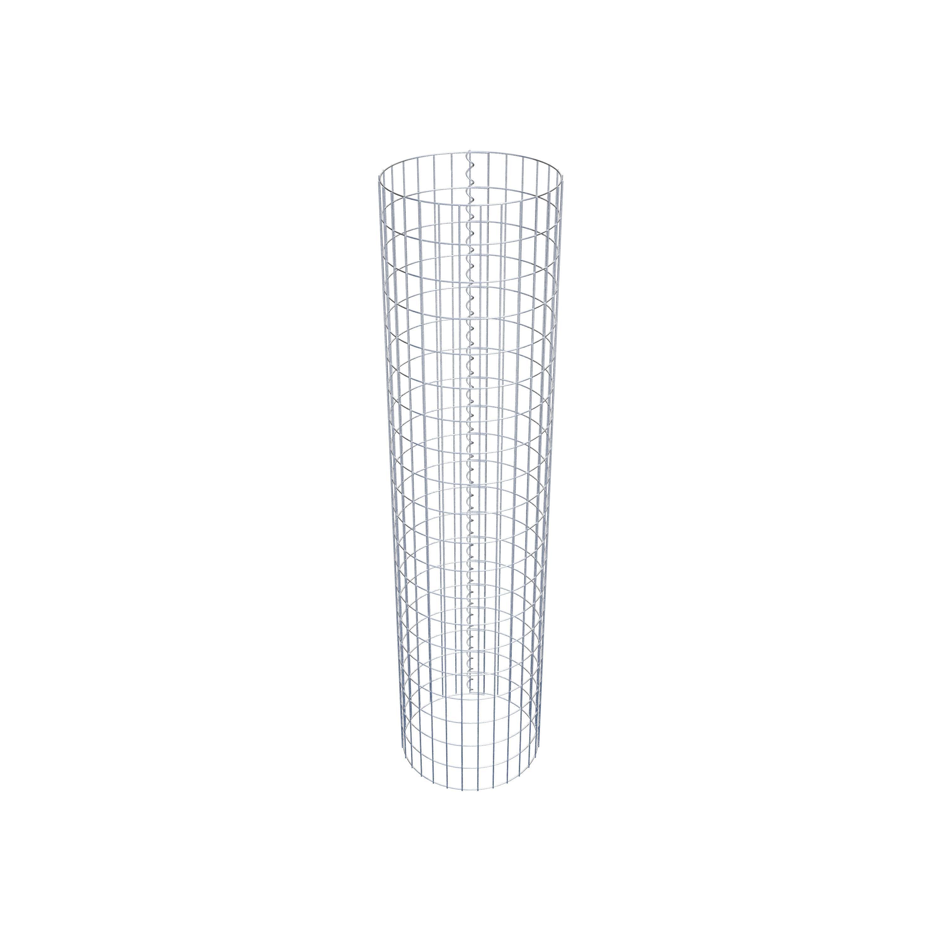 Gabionensäule Durchmesser 47 cm, MW 5 x 10 cm rund