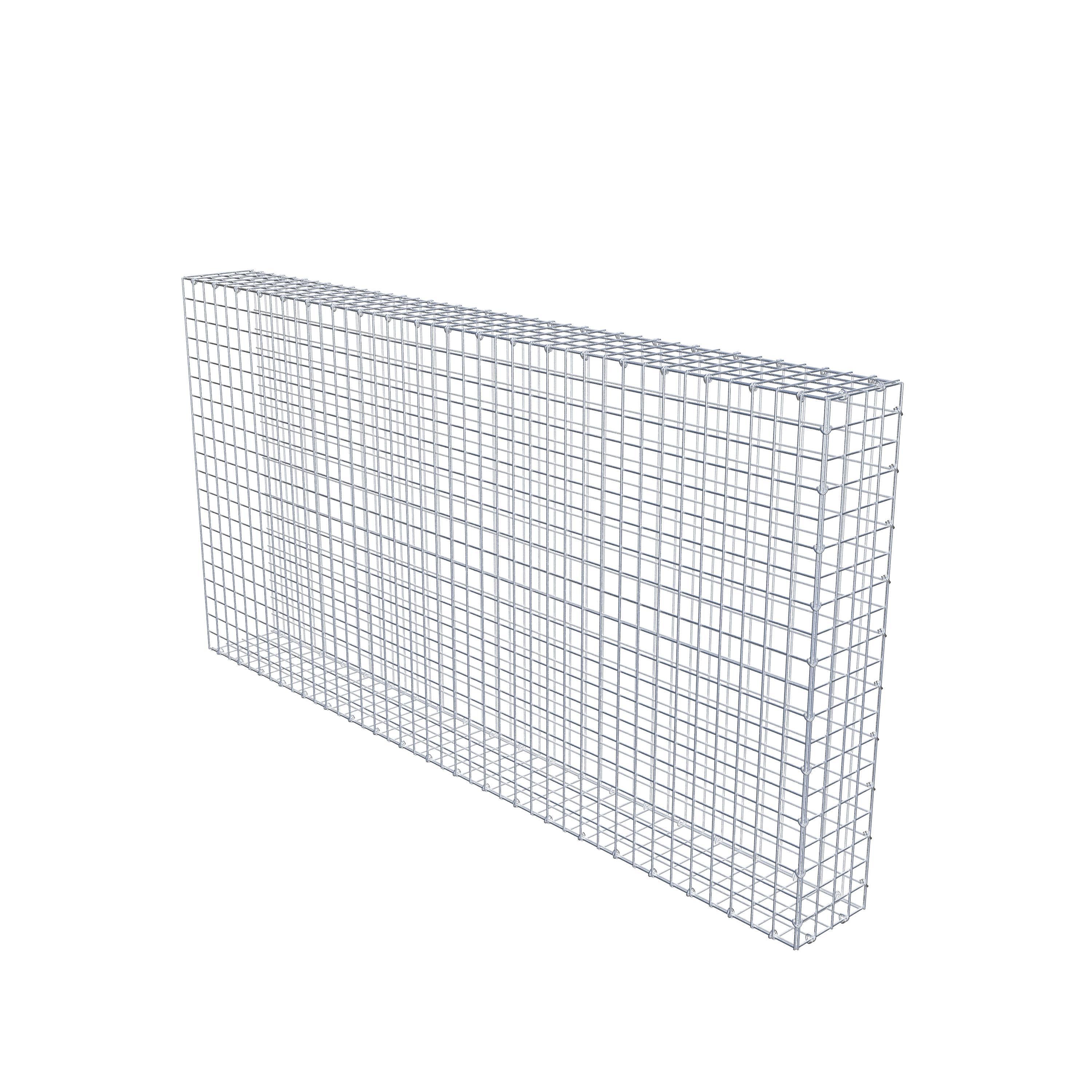 Anbaugabione Typ 2 200 cm x 100 cm x 20 cm (L x H x T), Maschenweite 5 cm x 5 cm, C-Ring