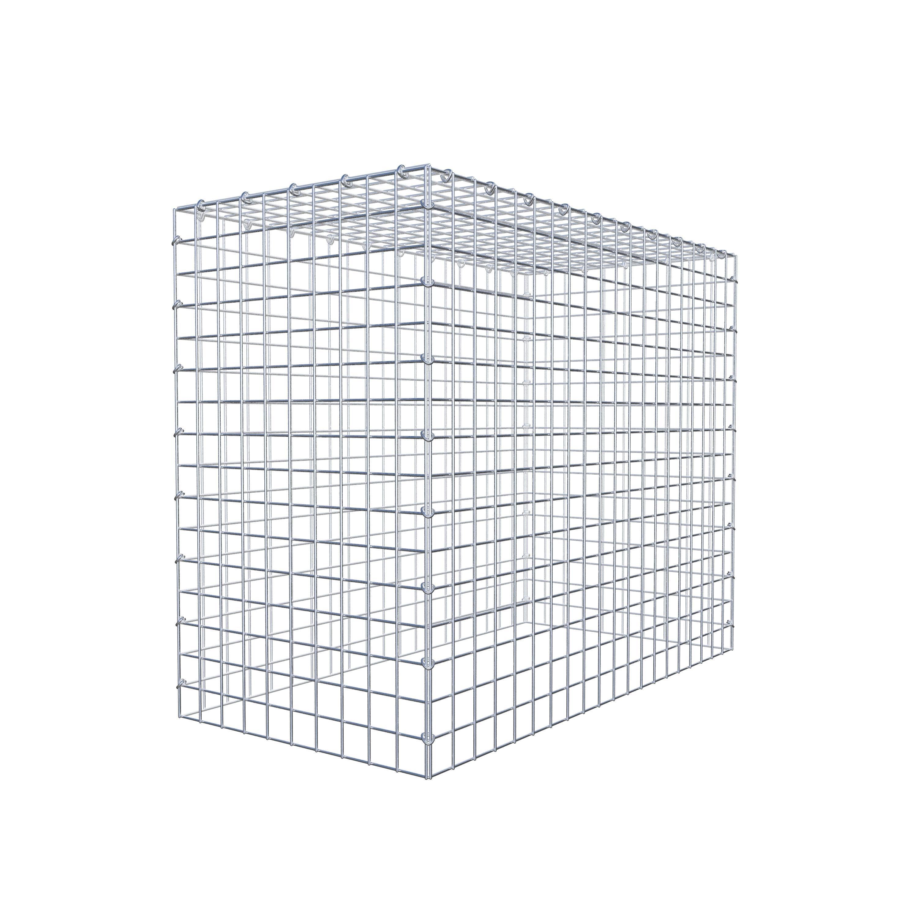 Anbaugabione Typ 3 100 cm x 80 cm x 50 cm (L x H x T), Maschenweite 5 cm x 5 cm, C-Ring