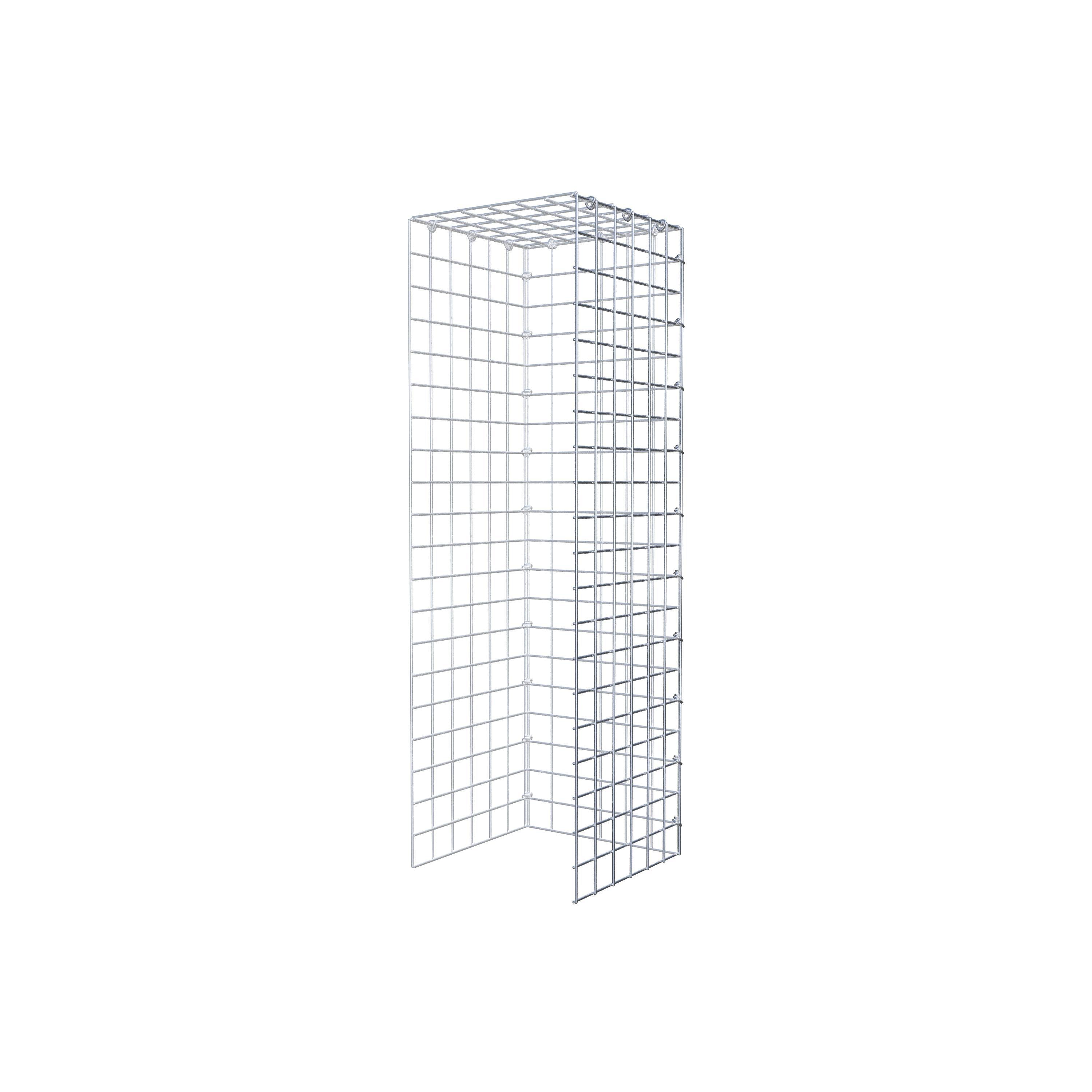 Anbaugabione Typ 4 100 cm x 30 cm x 30 cm (L x H x T), Maschenweite 5 cm x 5 cm, C-Ring