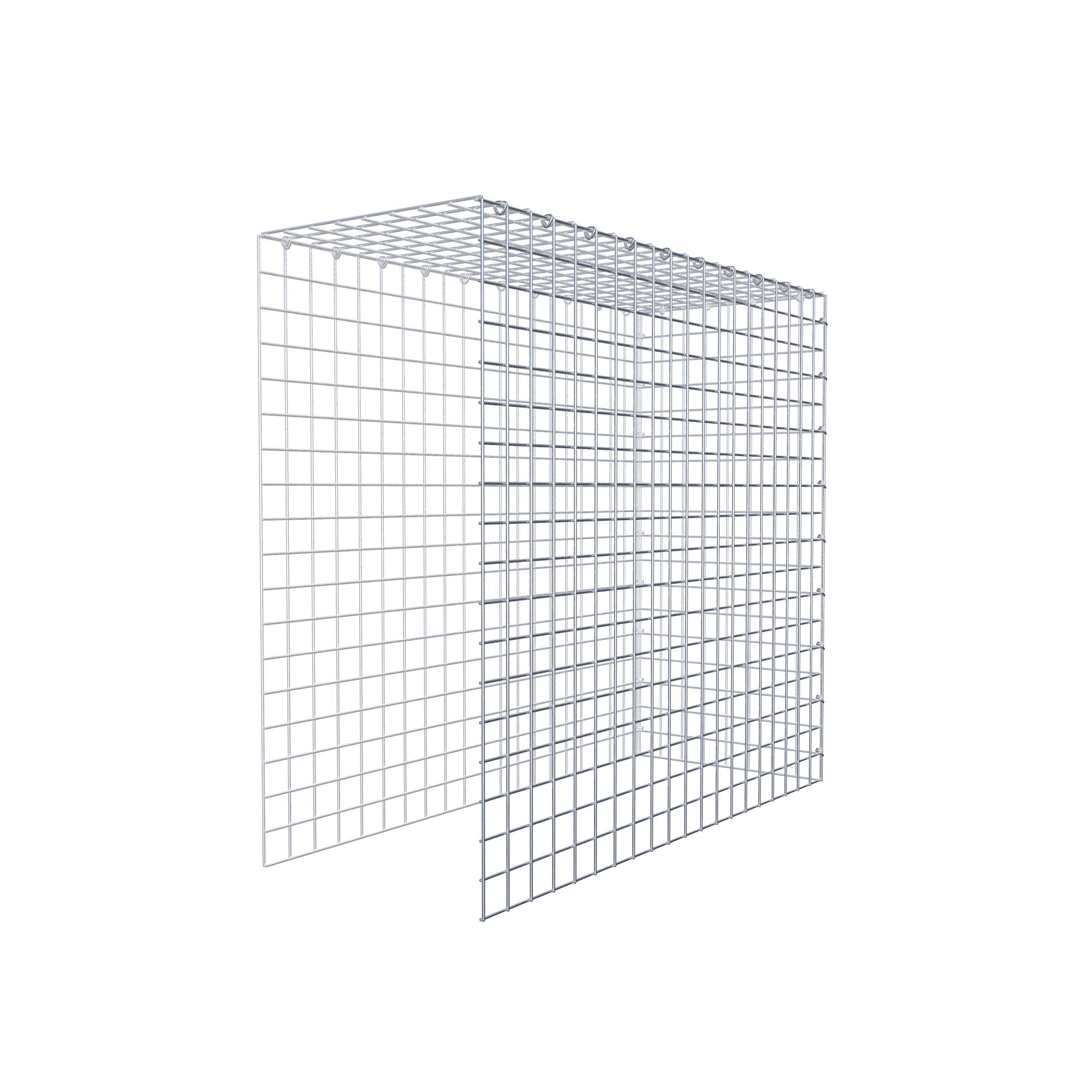 Anbaugabione Typ 4 100 cm x 90 cm x 40 cm (L x H x T), Maschenweite 5 cm x 5 cm, C-Ring