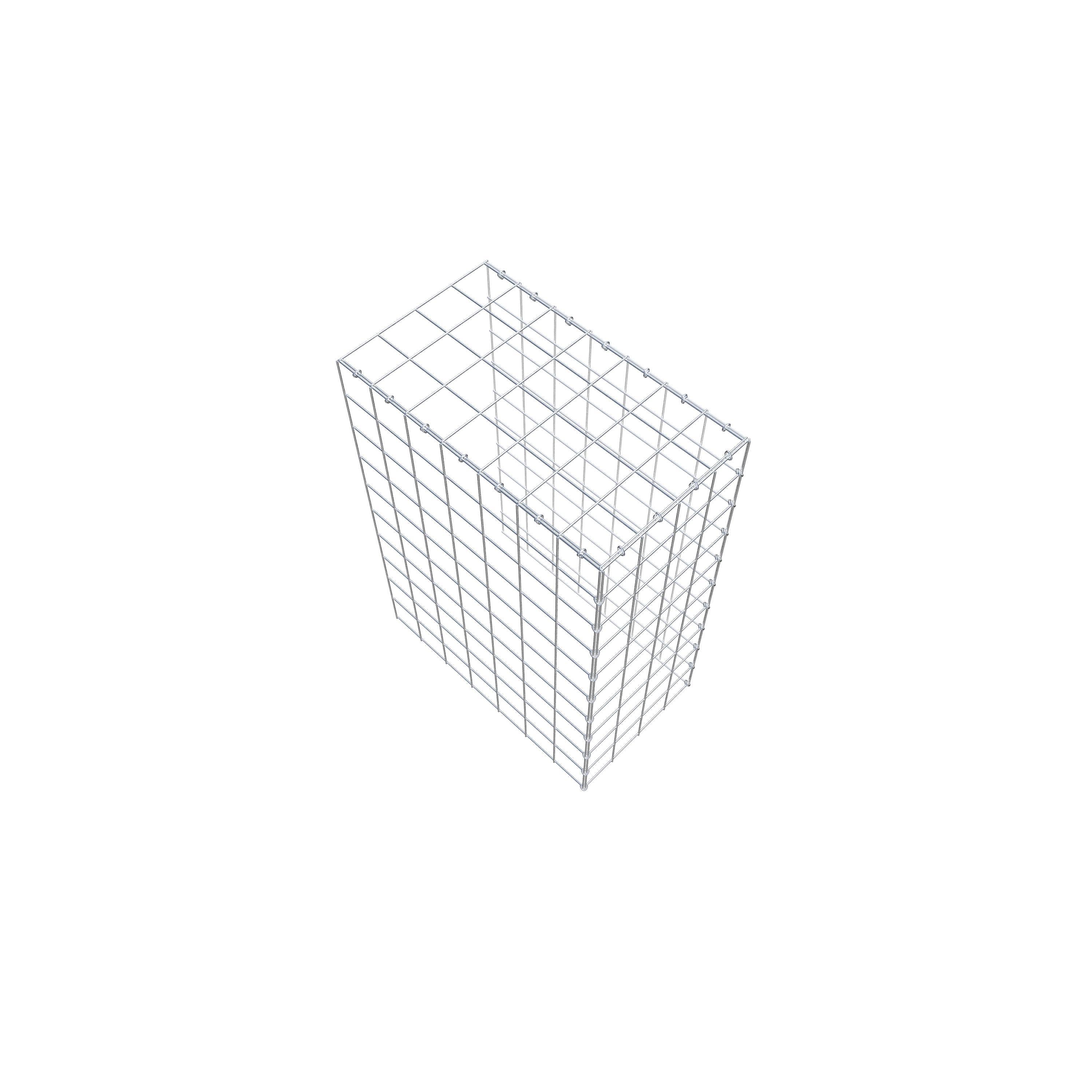 Anbaugabione Typ 4 100 cm x 70 cm x 40 cm (L x H x T), Maschenweite 10 cm x 10 cm, C-Ring