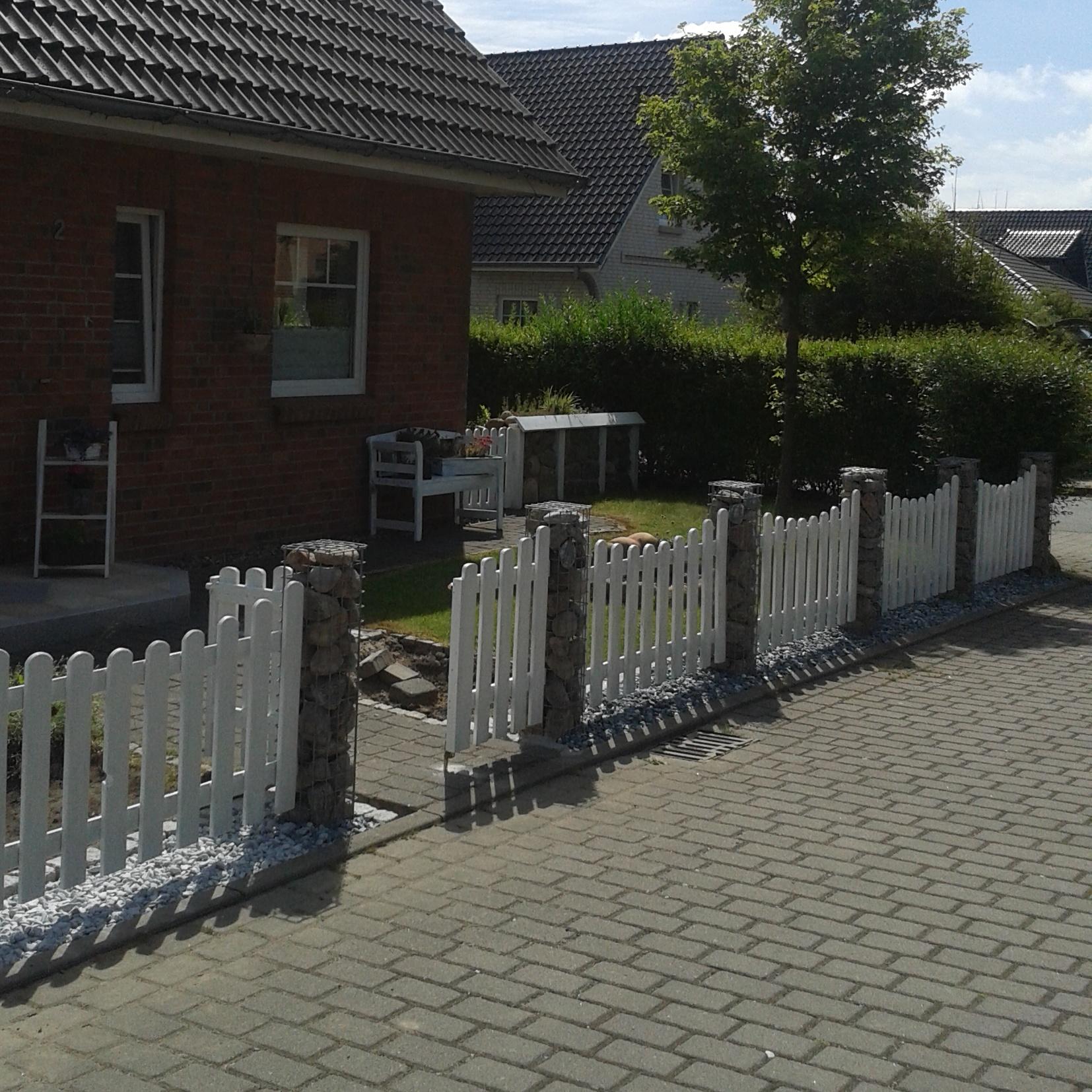 Gabionensäule eckig 22 cm x 22 cm, 80 cm Höhe, MW 5 cm x 5 cm