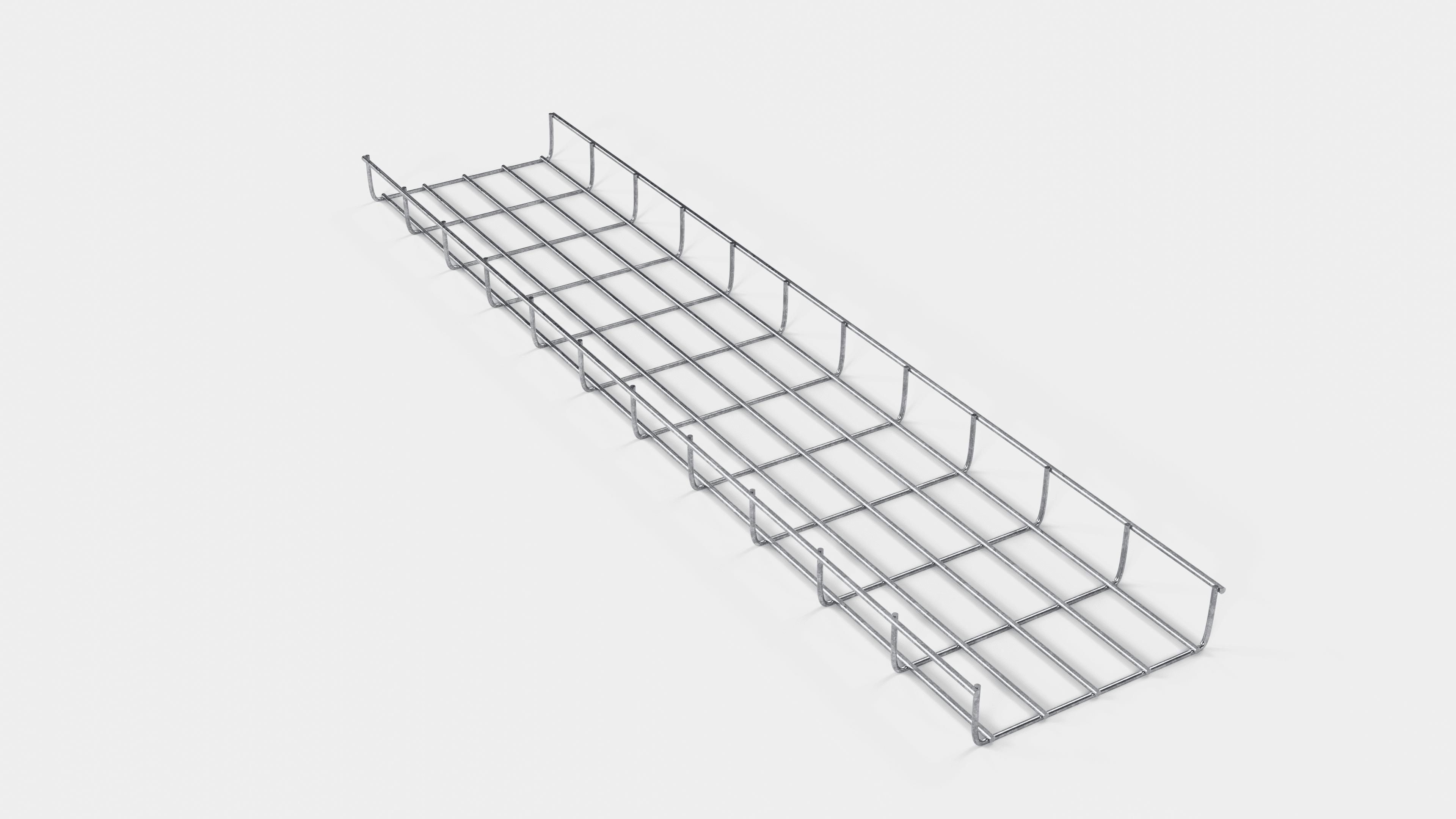 Kabelkanal Höhe 110 cm, Tiefe 5 cm, Maschenweite 5 x 10 cm