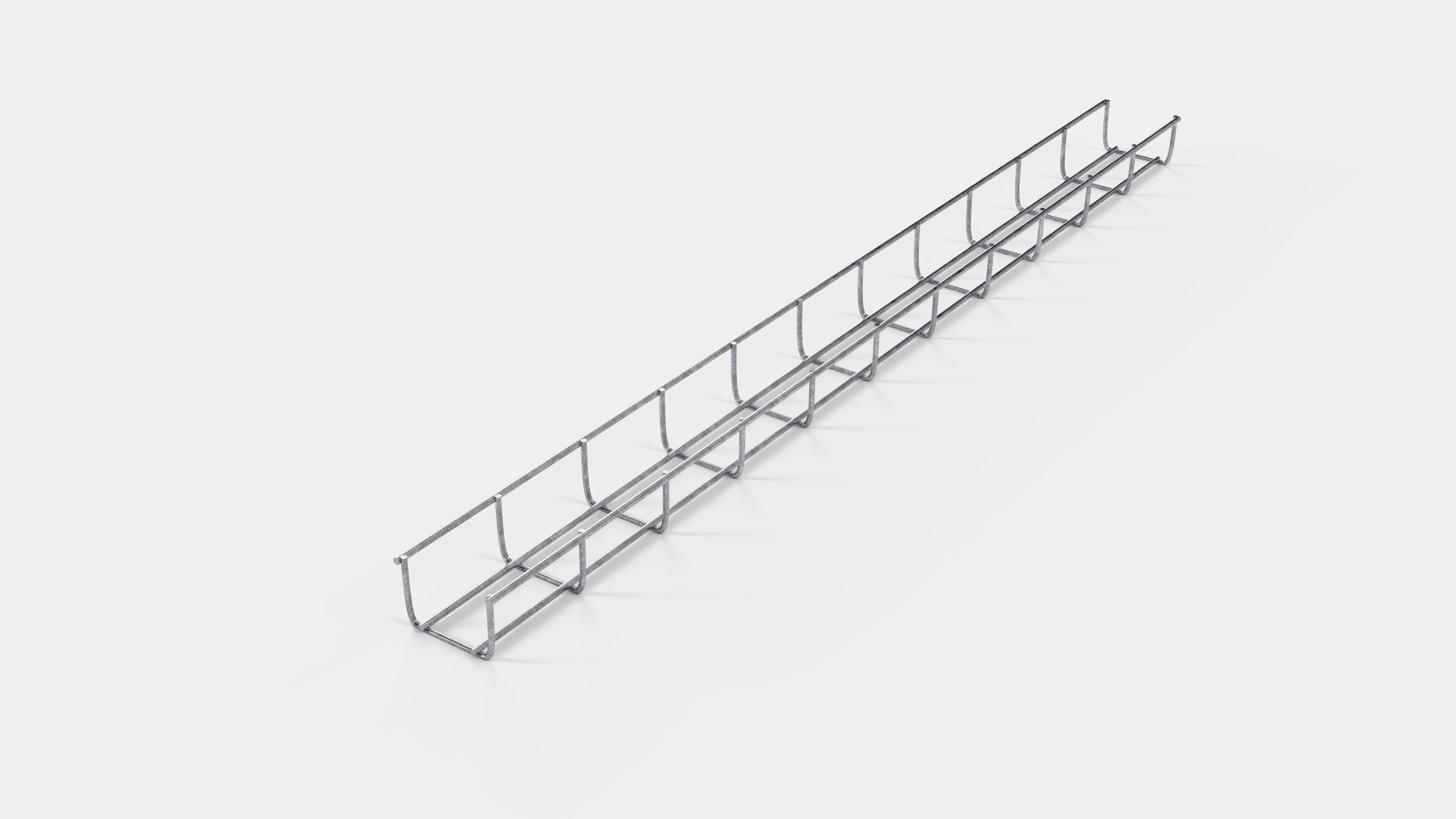 Kabelkanal Höhe 110 cm, Tiefe 5 cm, Maschenweite 5 x 10 cm