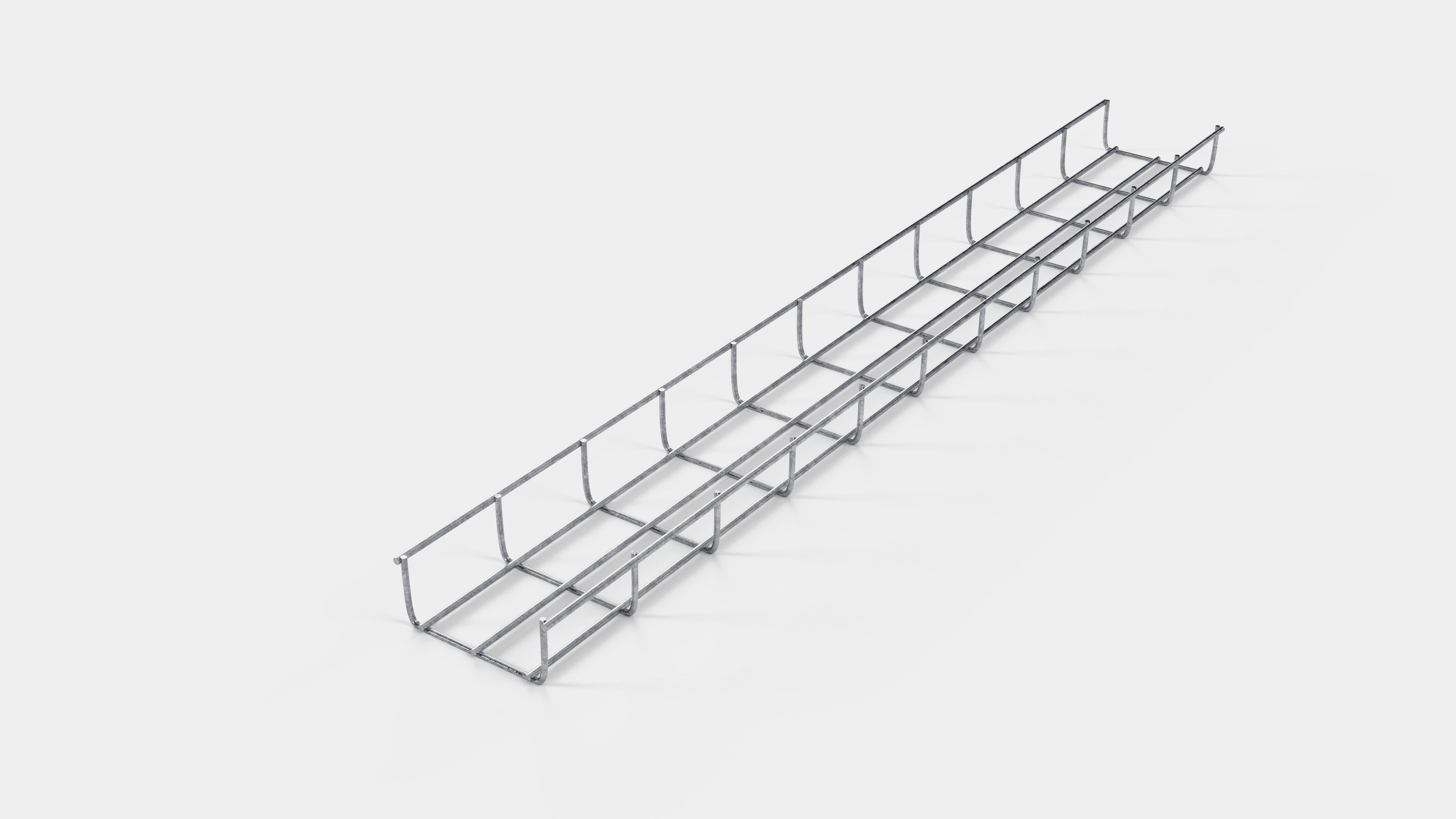 Kabelkanal Höhe 110 cm, Tiefe 5 cm, Maschenweite 5 x 10 cm