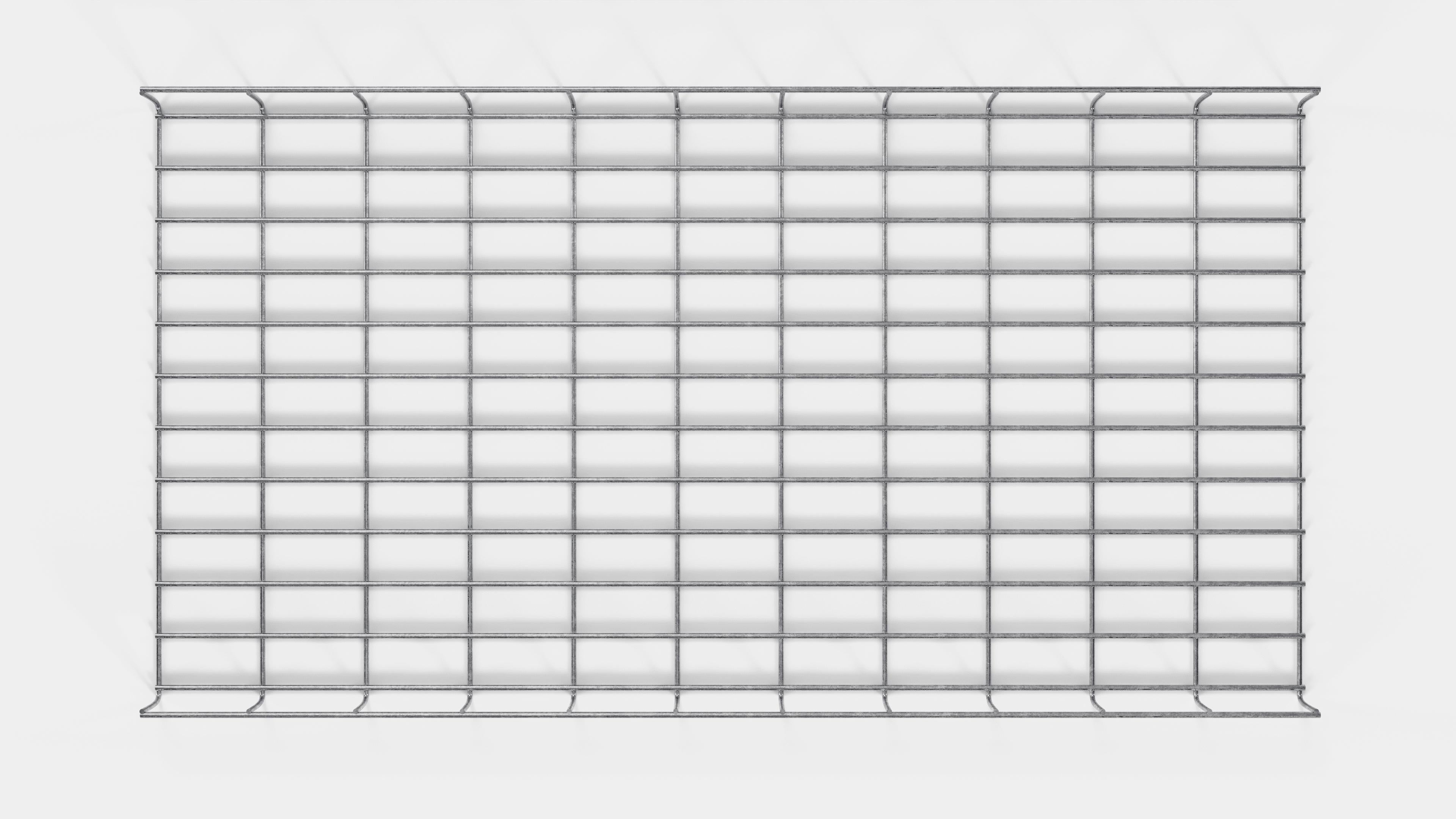 Kabelkanal Höhe 110 cm, Tiefe 5 cm, Maschenweite 5 x 10 cm