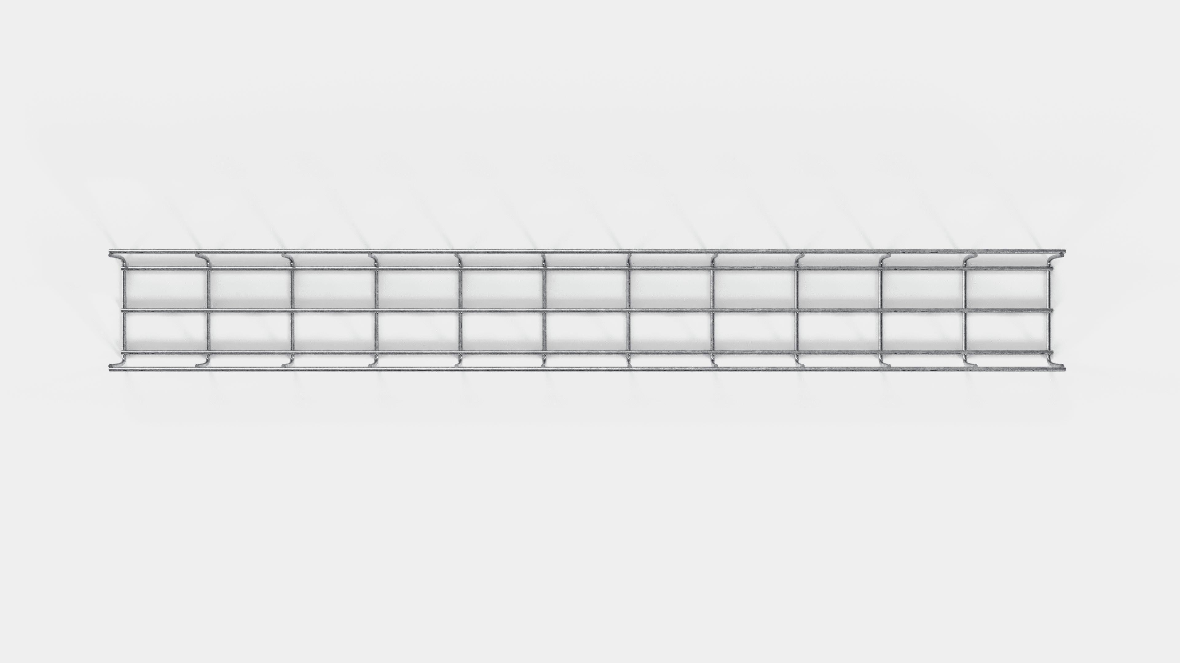 Kabelkanal Höhe 110 cm, Tiefe 5 cm, Maschenweite 5 x 10 cm