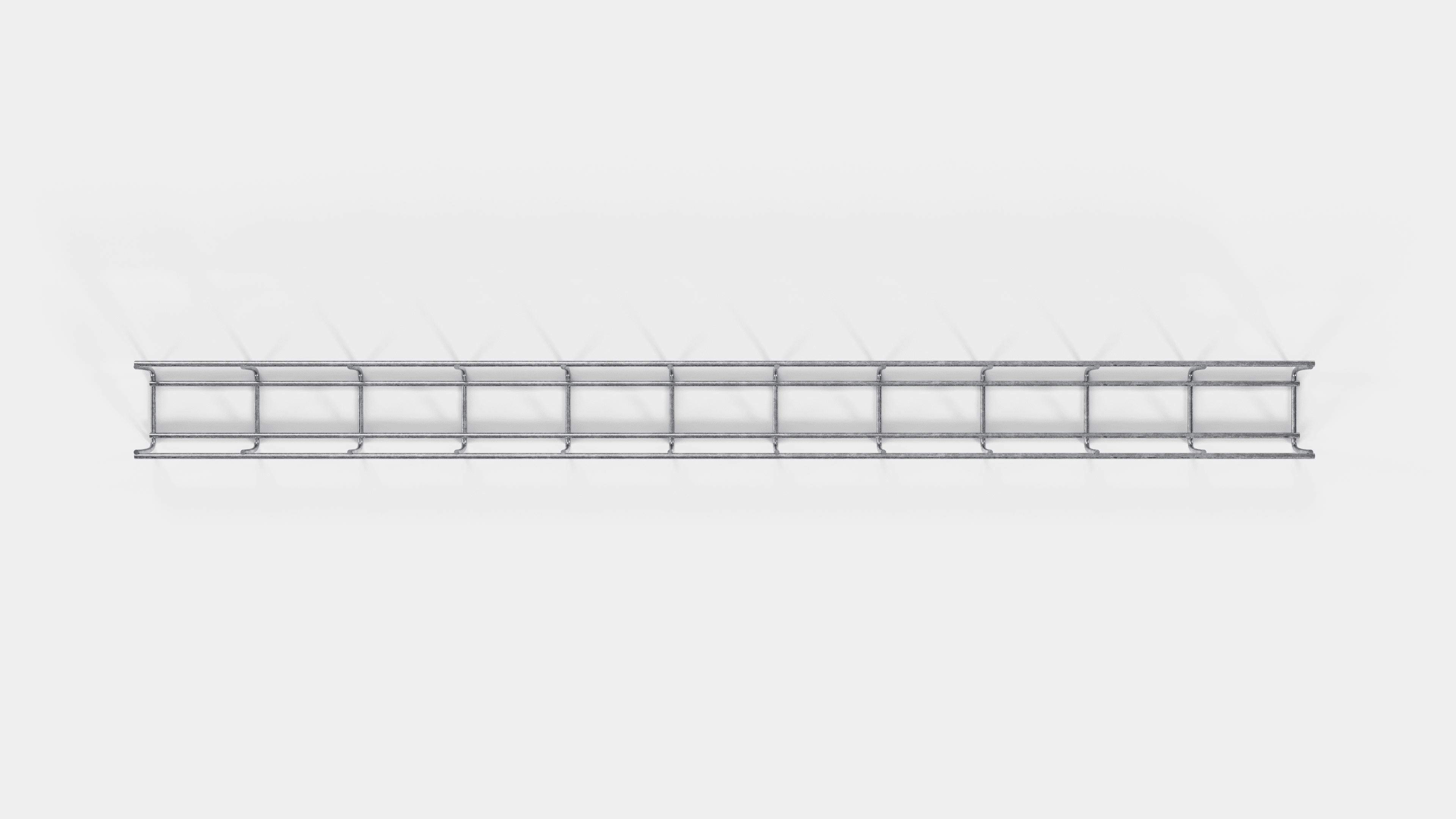 Kabelkanal Höhe 110 cm, Tiefe 5 cm, Maschenweite 5 x 10 cm