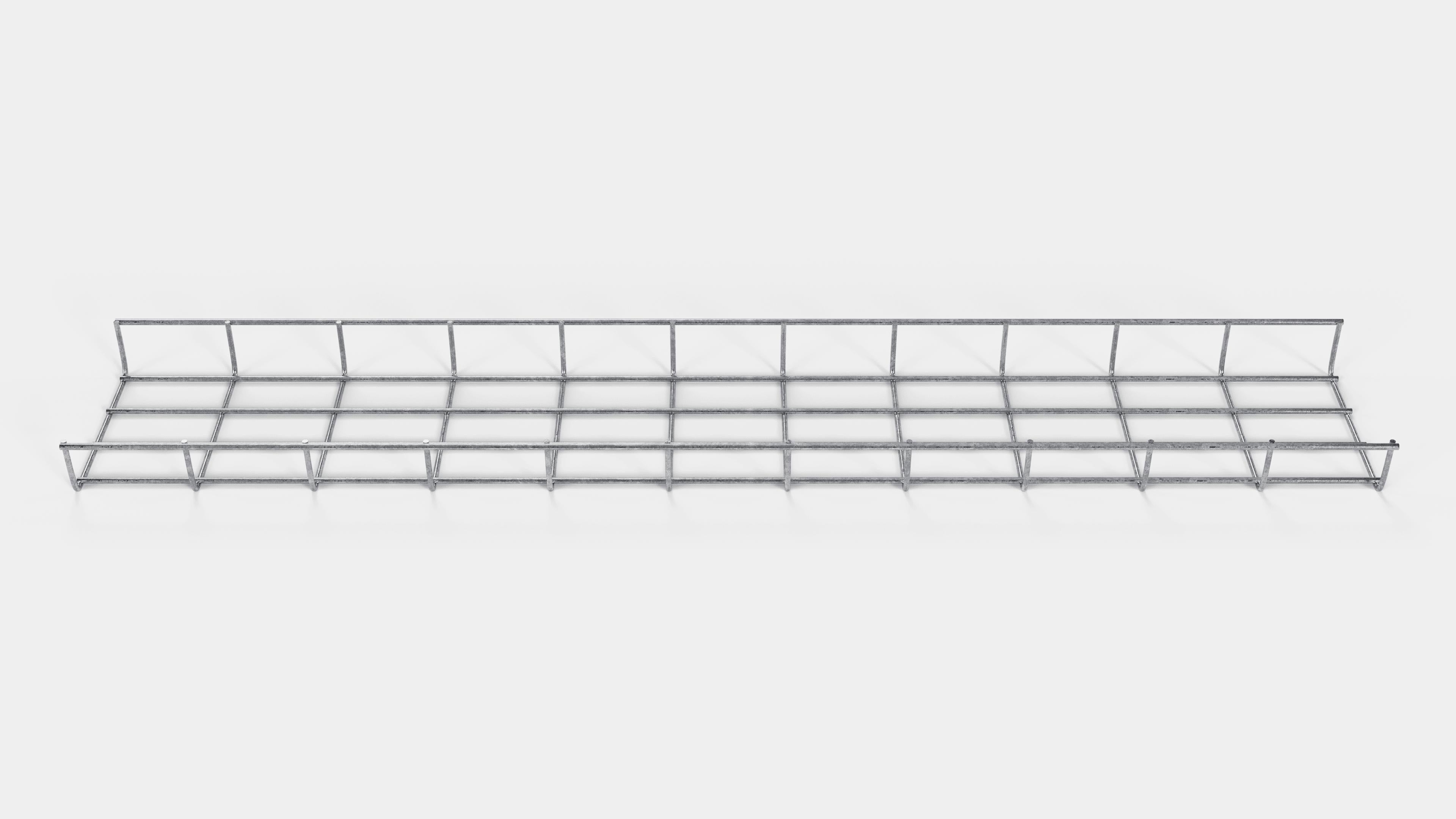 Kabelkanal Höhe 110 cm, Tiefe 5 cm, Maschenweite 5 x 10 cm