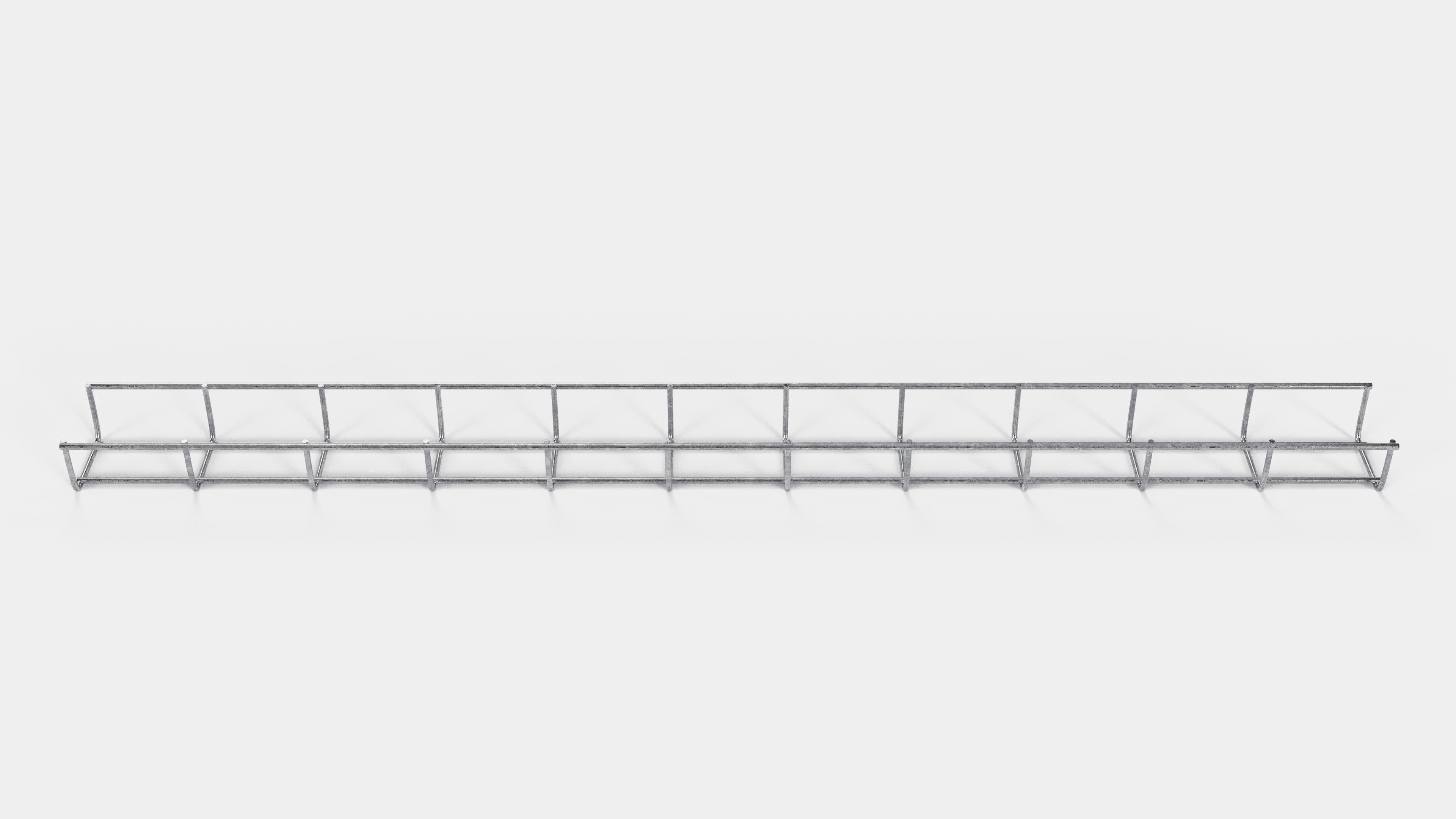 Kabelkanal Höhe 110 cm, Tiefe 5 cm, Maschenweite 5 x 10 cm