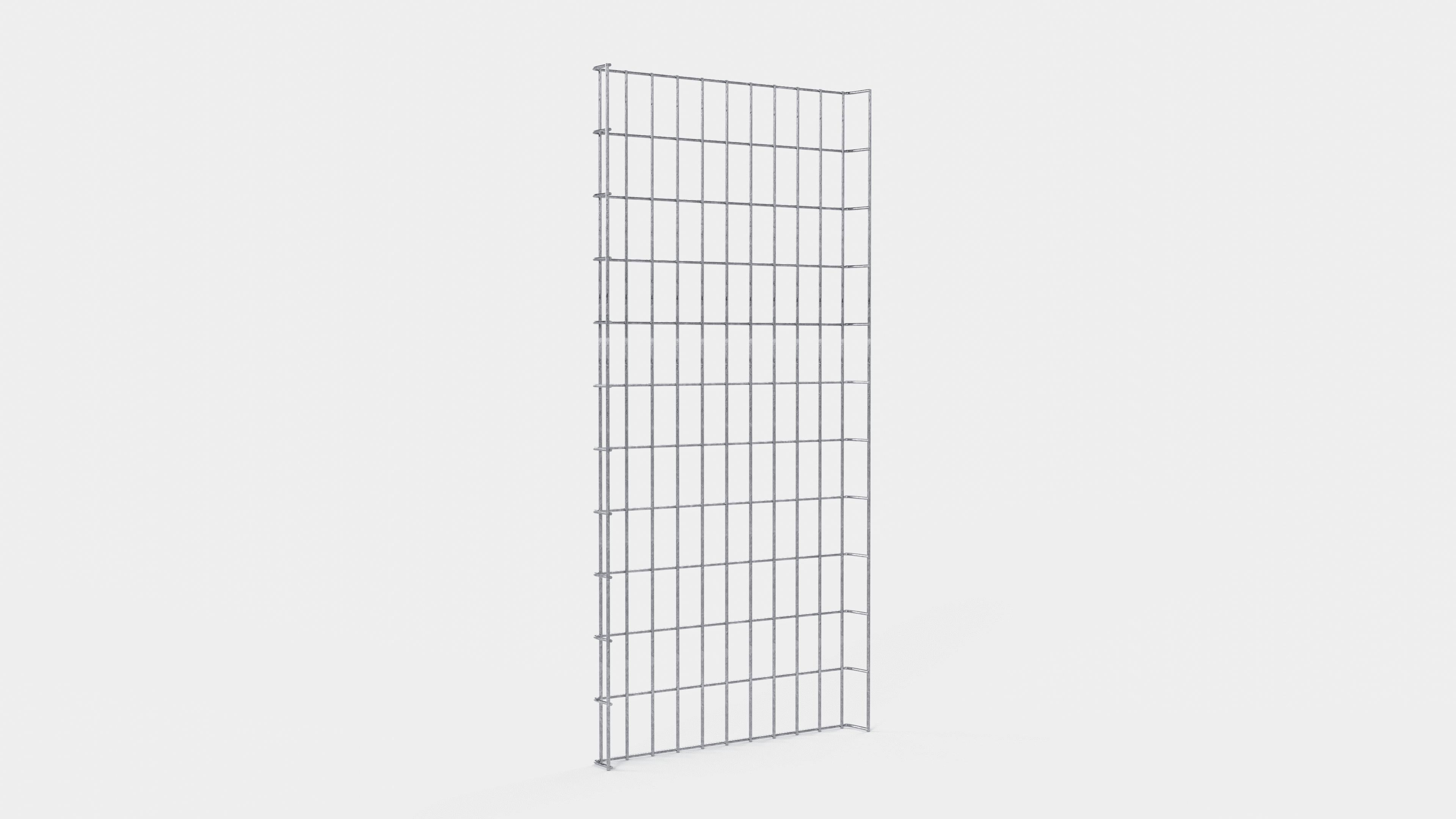 Kabelkanal Höhe 110 cm, Tiefe 5 cm, Maschenweite 5 x 10 cm