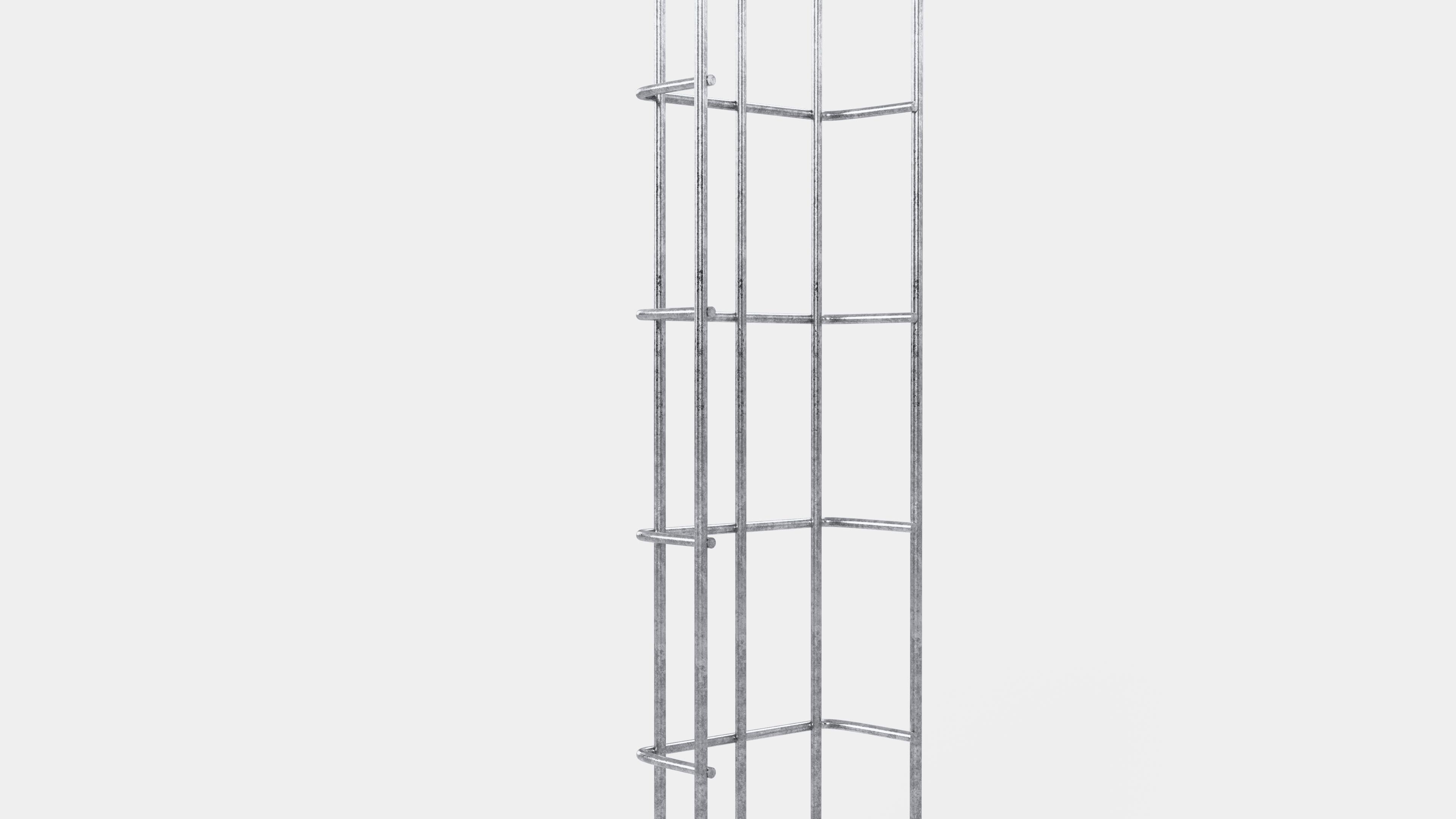 Kabelkanal Höhe 110 cm, Tiefe 5 cm, Maschenweite 5 x 10 cm