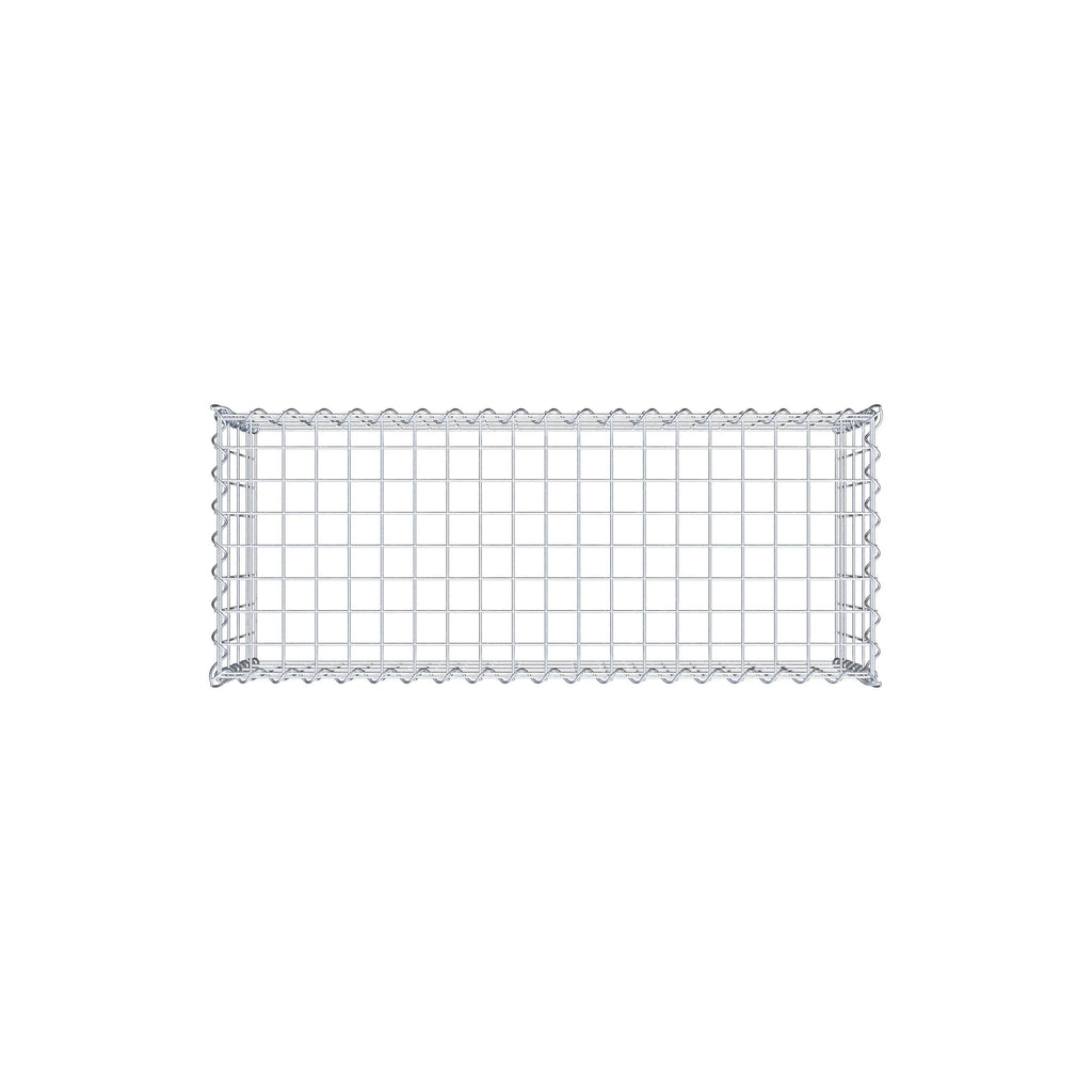 Anbaugabione Typ 3 100 cm x 40 cm x 40 cm (L x H x T), Maschenweite 5 cm x 10 cm, Spirale
