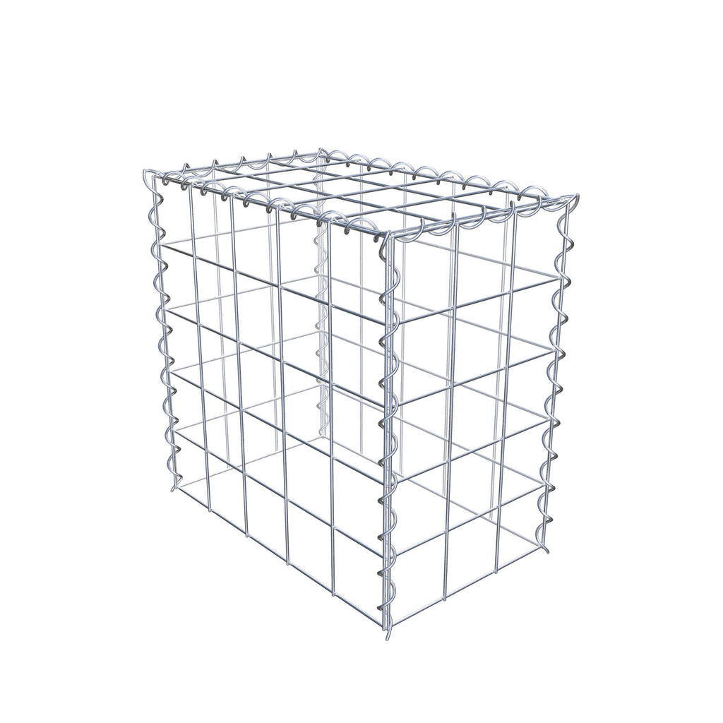 Anbaugabione Typ 3 50 cm x 50 cm x 30 cm (L x H x T), Maschenweite 10 cm x 10 cm, Spirale
