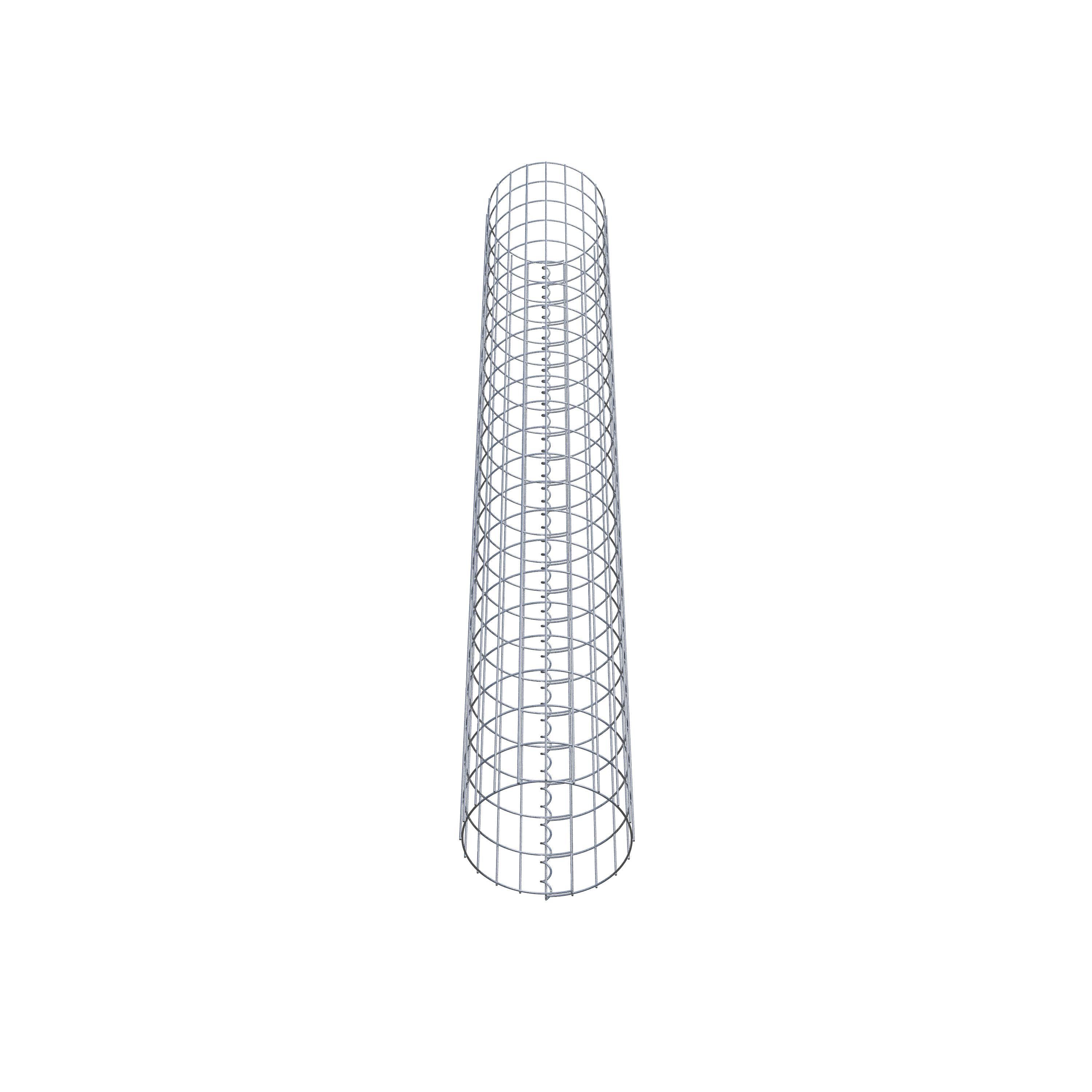 Gabionensäule Durchmesser 32 cm, MW 5 x 10 cm rund