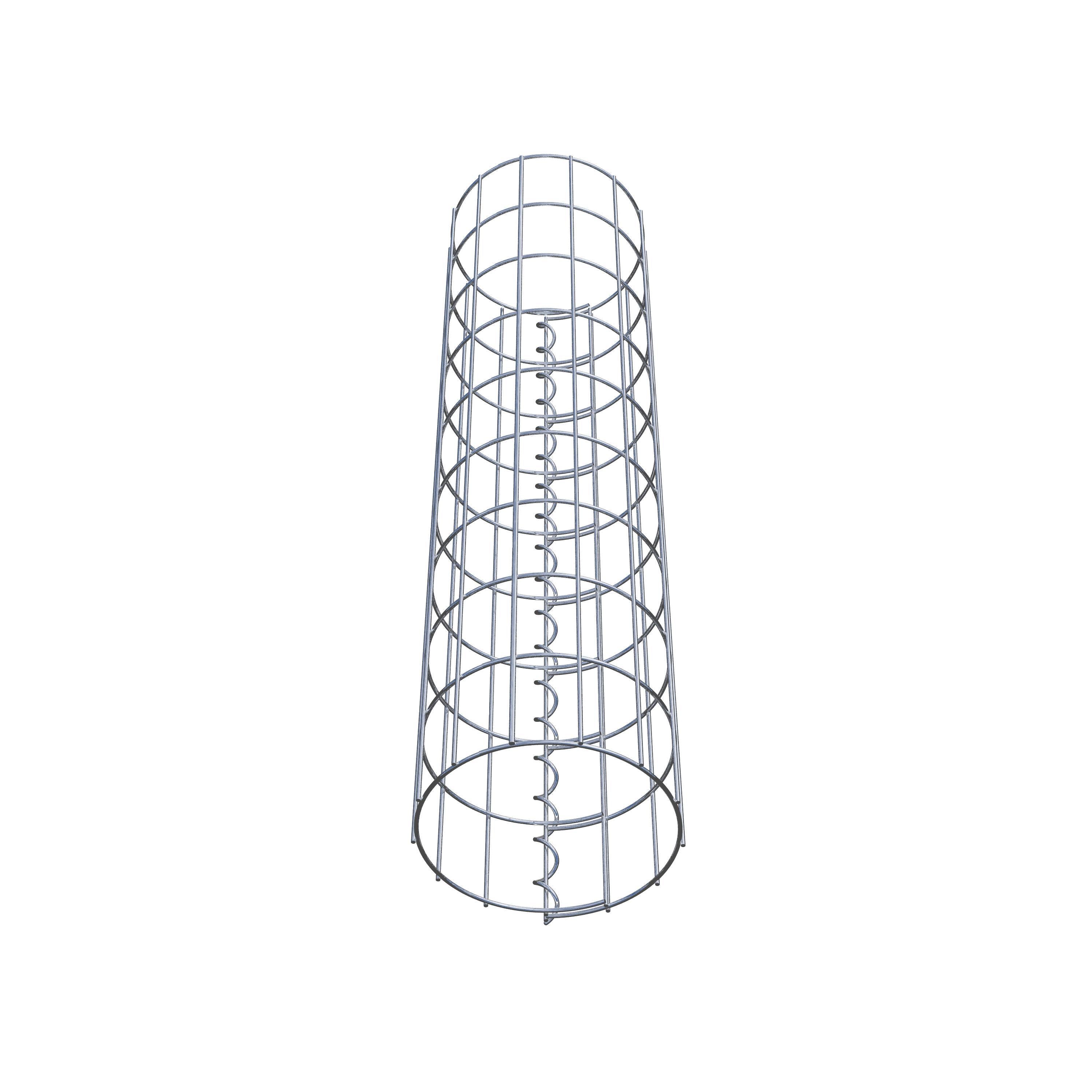 Gabionensäule Durchmesser 22 cm, MW 5 x 10 cm rund