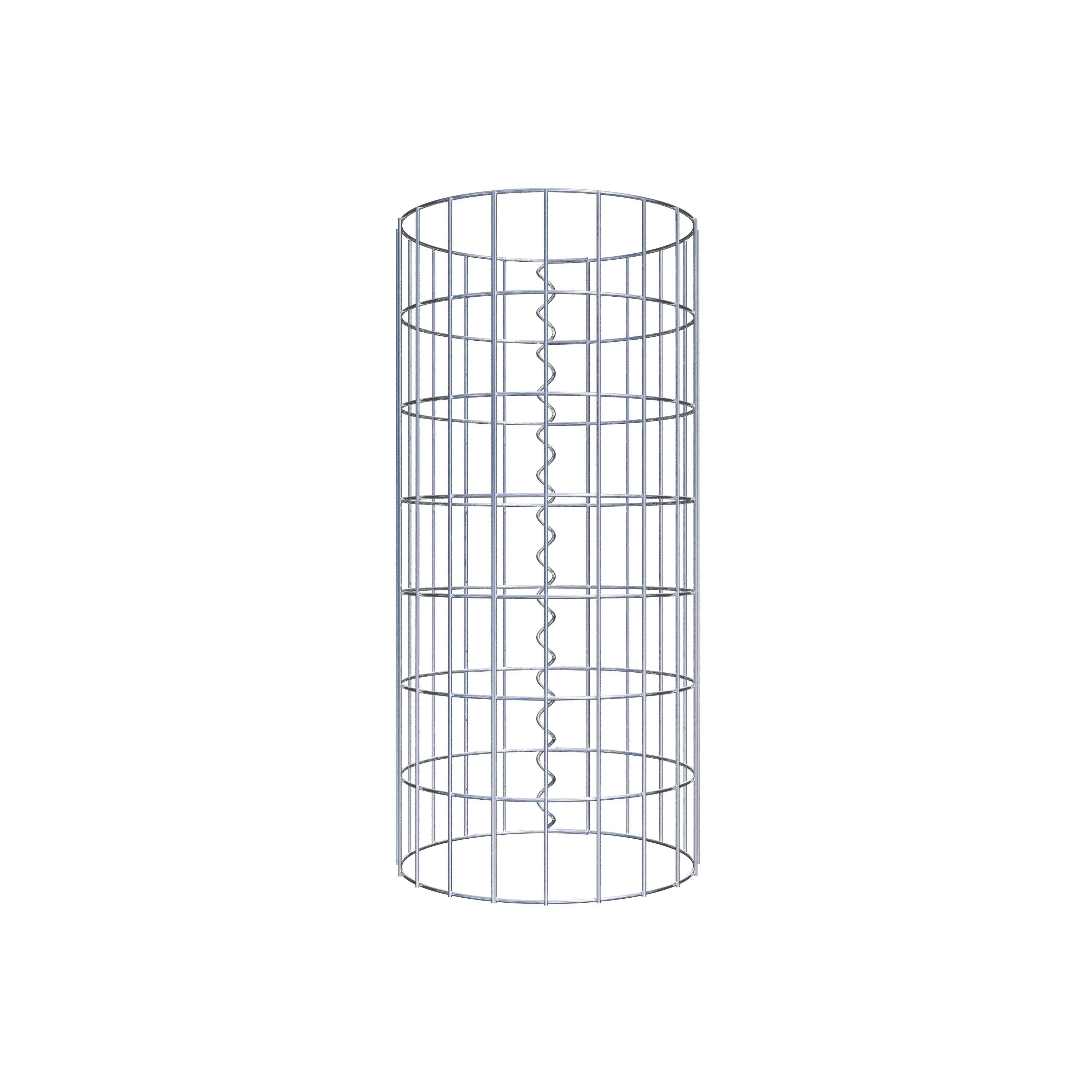 Gabionensäule Durchmesser 32 cm, MW 5 x 10 cm rund