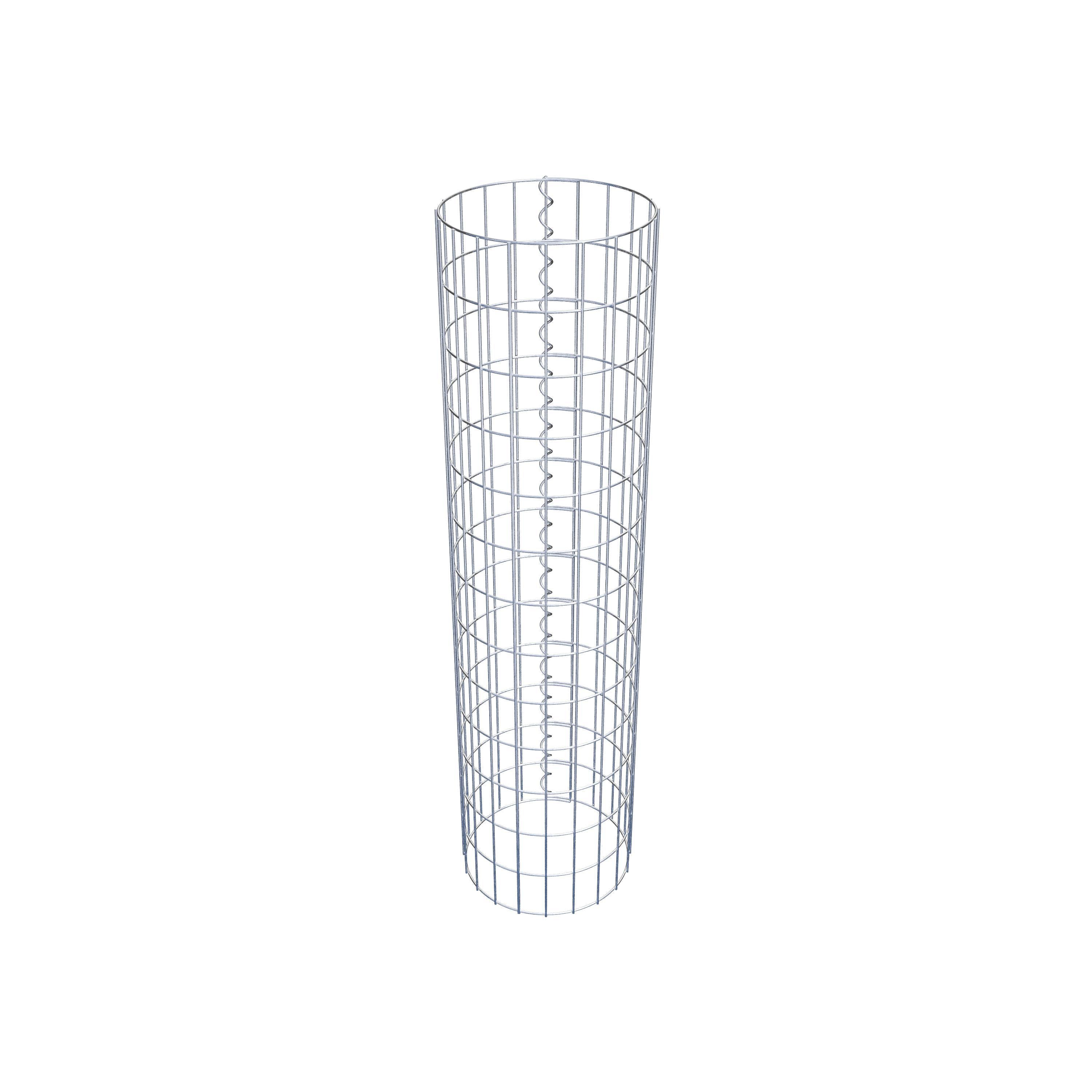 Gabionensäule Durchmesser 32 cm, MW 5 x 10 cm rund