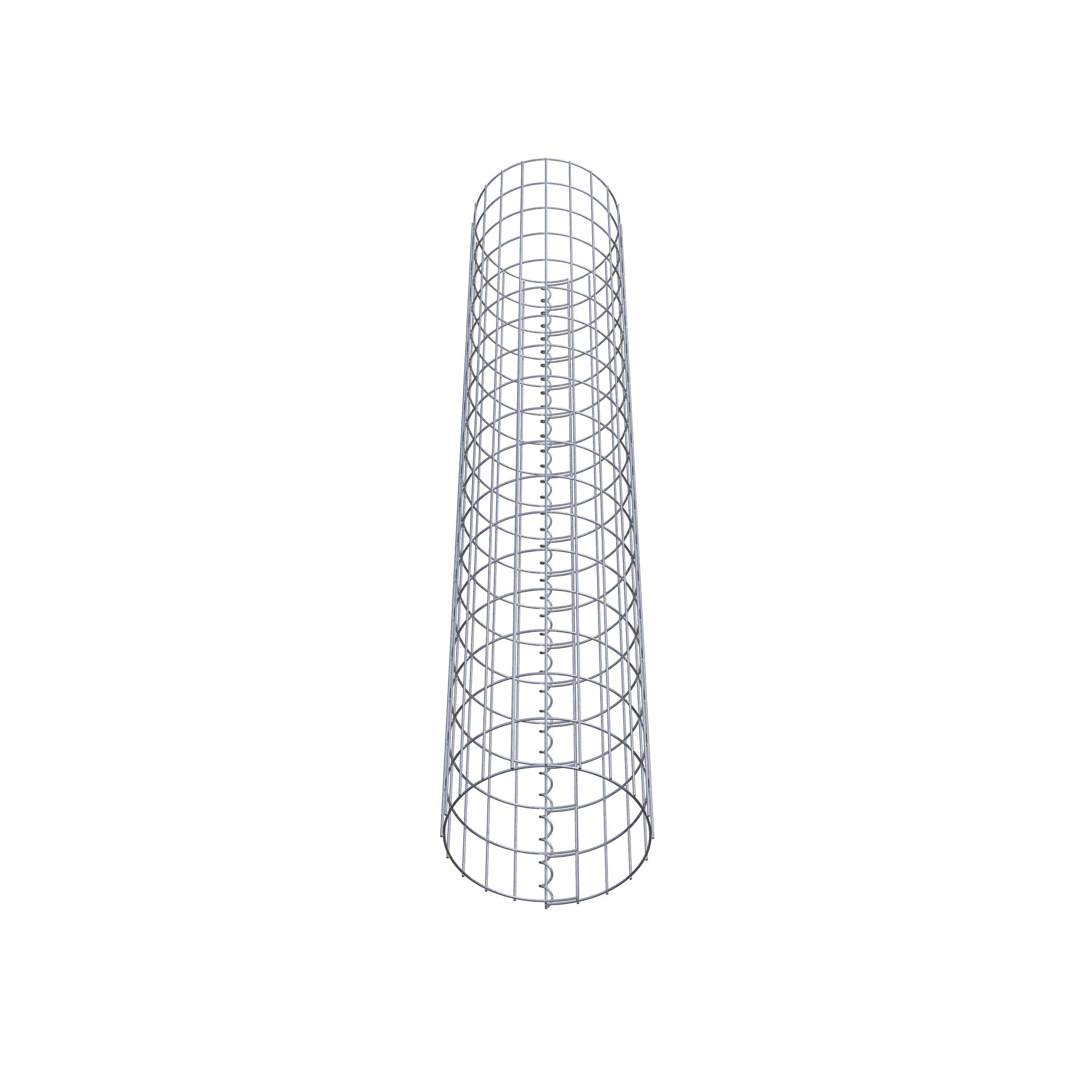 Gabionensäule Durchmesser 32 cm, MW 5 x 10 cm rund