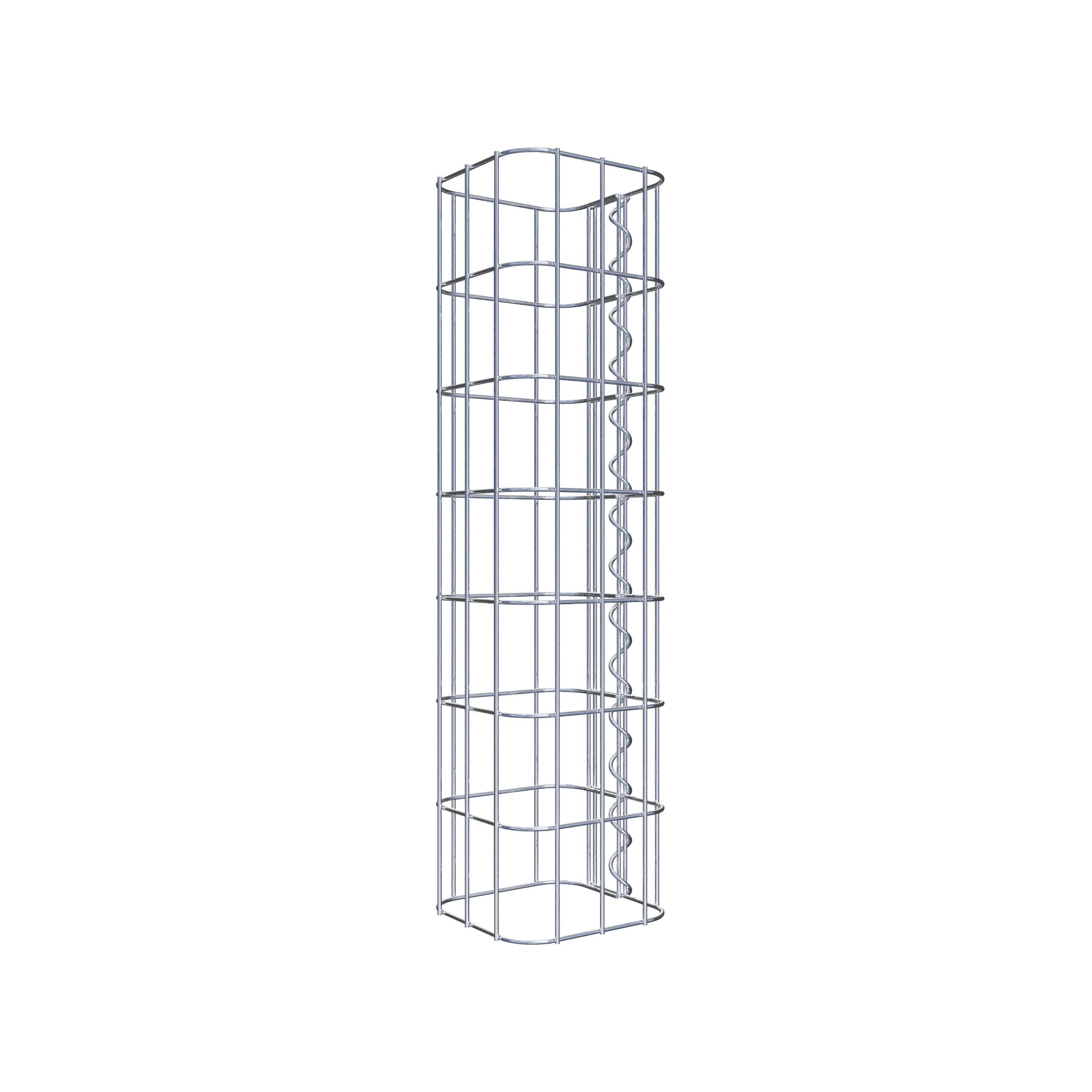 Gabionensäule 17 x 17 cm, MW 5 x 10 cm eckig