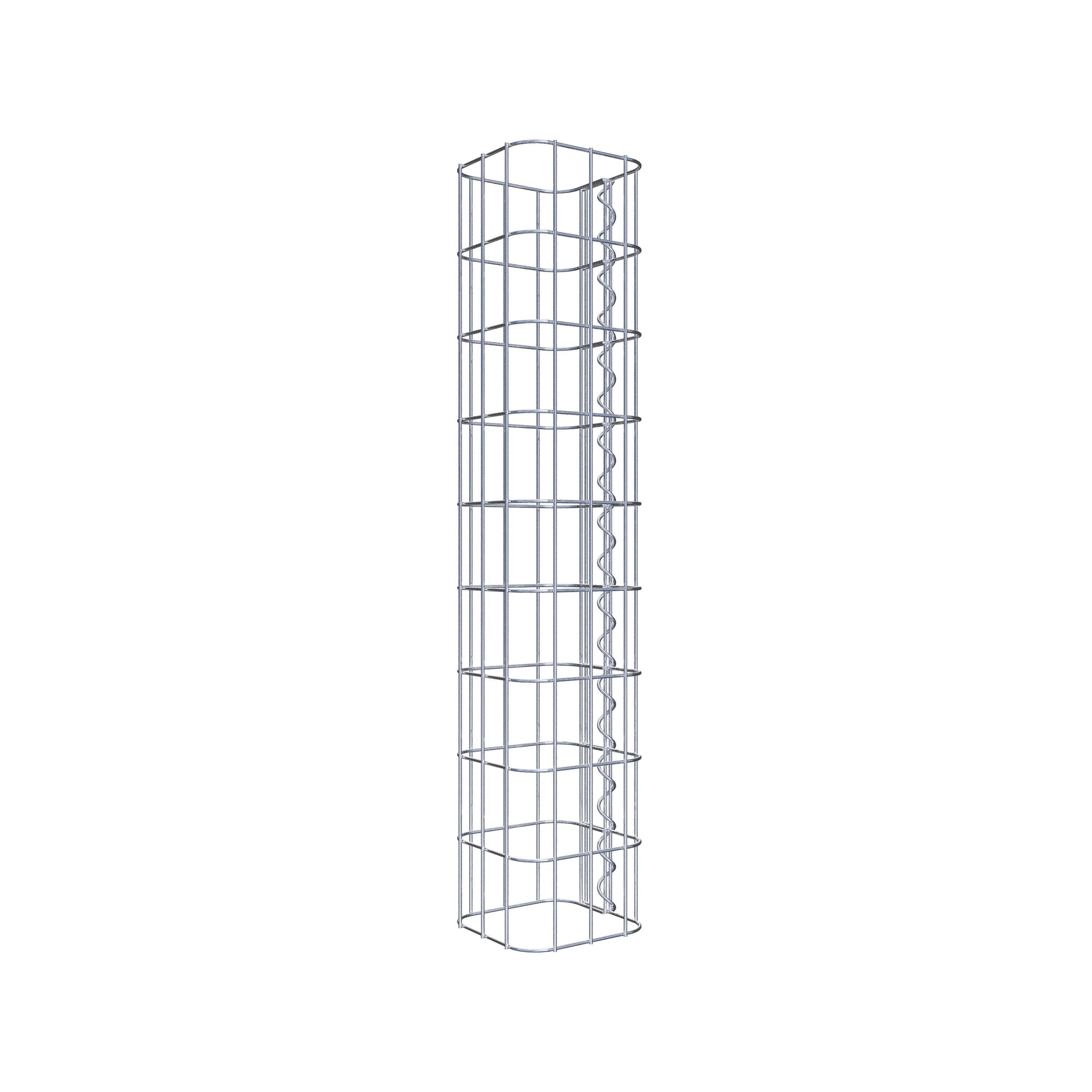 Gabionensäule 17 x 17 cm, MW 5 x 10 cm eckig