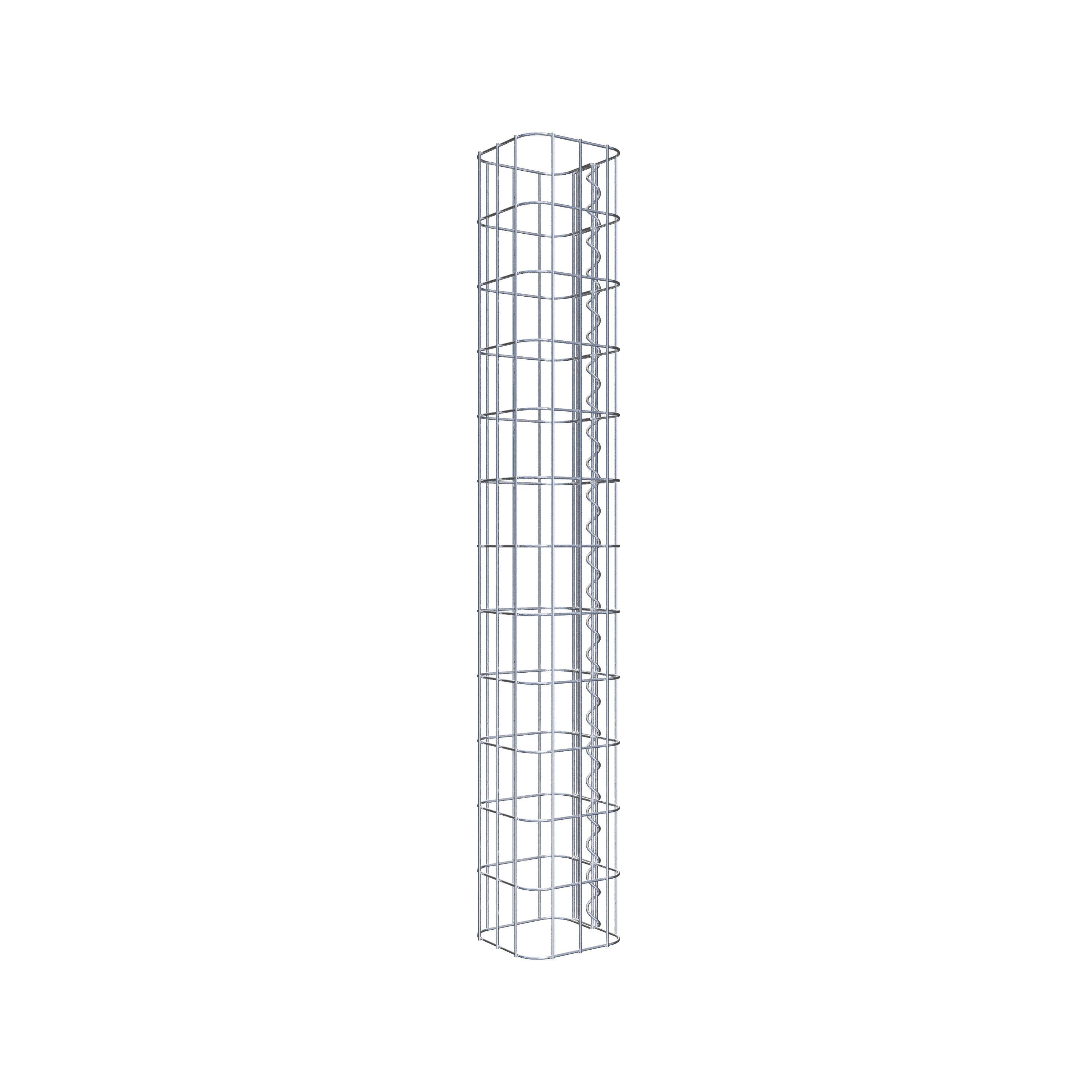 Gabionensäule 17 x 17 cm, MW 5 x 10 cm eckig
