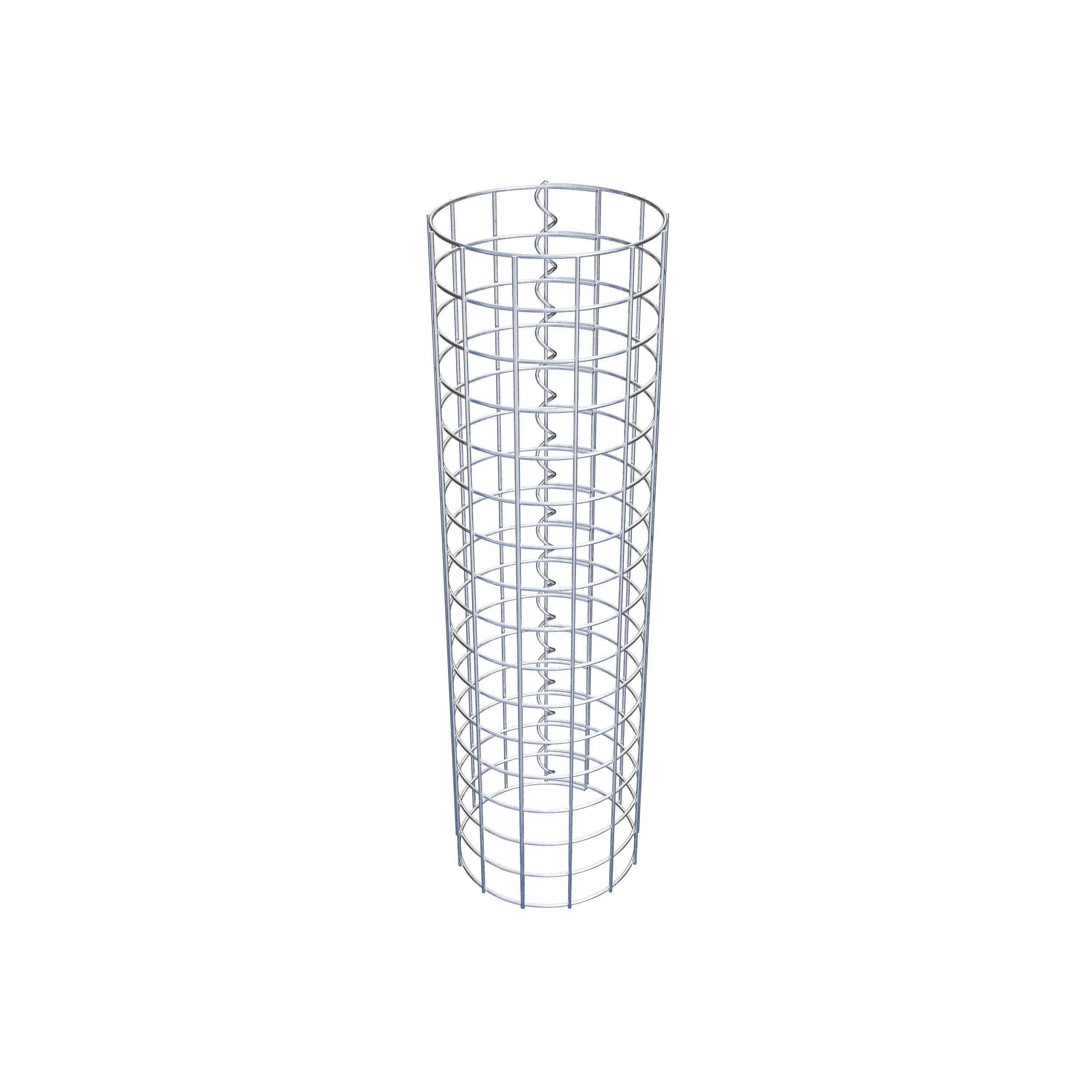 Gabionensäule Durchmesser 22 cm MW 5 x 5 cm rund