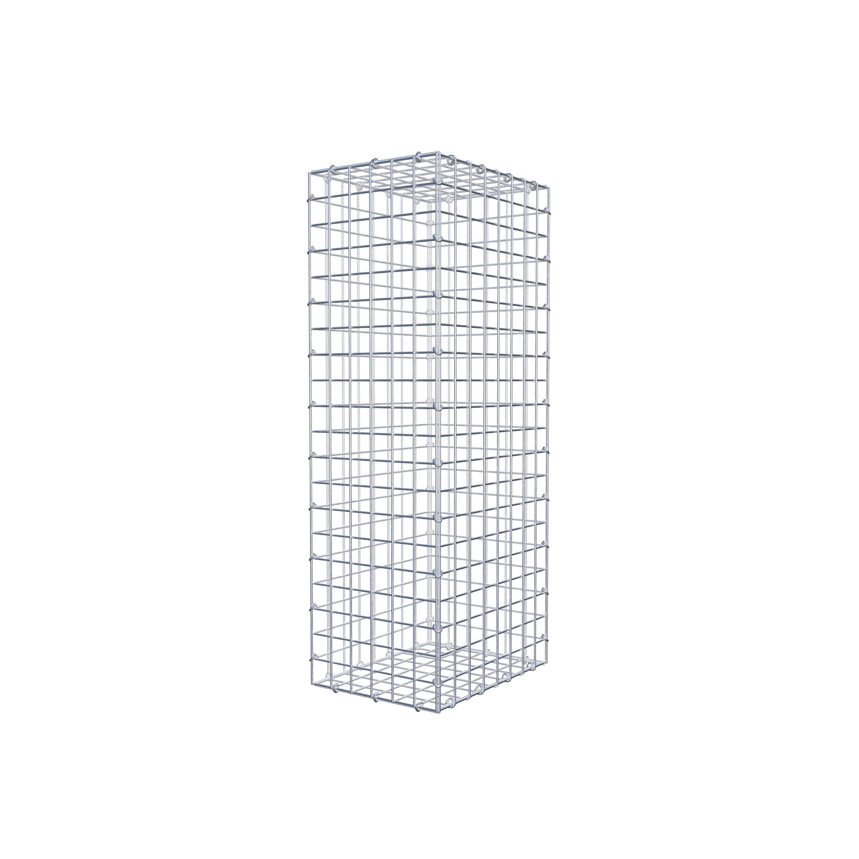 Gabione 100 cm x 40 cm x 30 cm (L x H x T), Maschenweite 5 cm x 5 cm, C-Ring