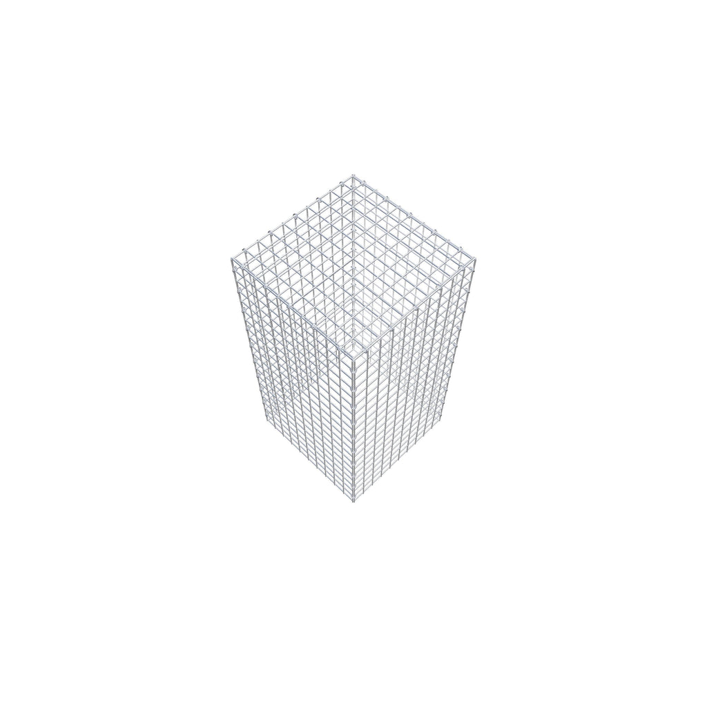 Anbaugabione Typ 3 100 cm x 50 cm x 50 cm (L x H x T), Maschenweite 5 cm x 5 cm, C-Ring